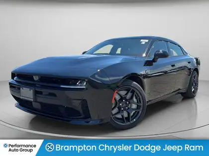 Black 2026 Dodge Charger Sedan All-Wheel Drive Automatic