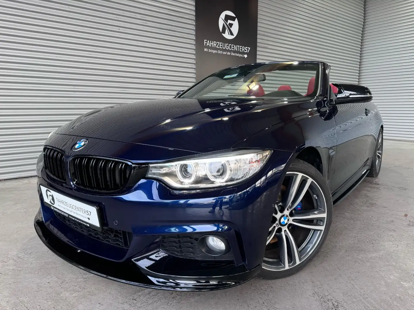 BMW 440 i Cabrio M-PAKET/H&K/HUD/CARPLAY/360° Albastru - 1
