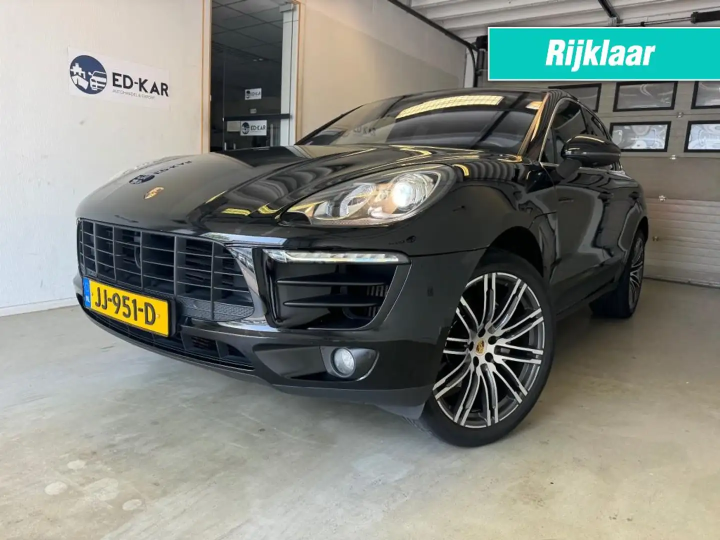 Porsche Macan 3.0 S 340 PK ADAPT CRUISE PANO LEER FULL OPTIONS Zwart - 1