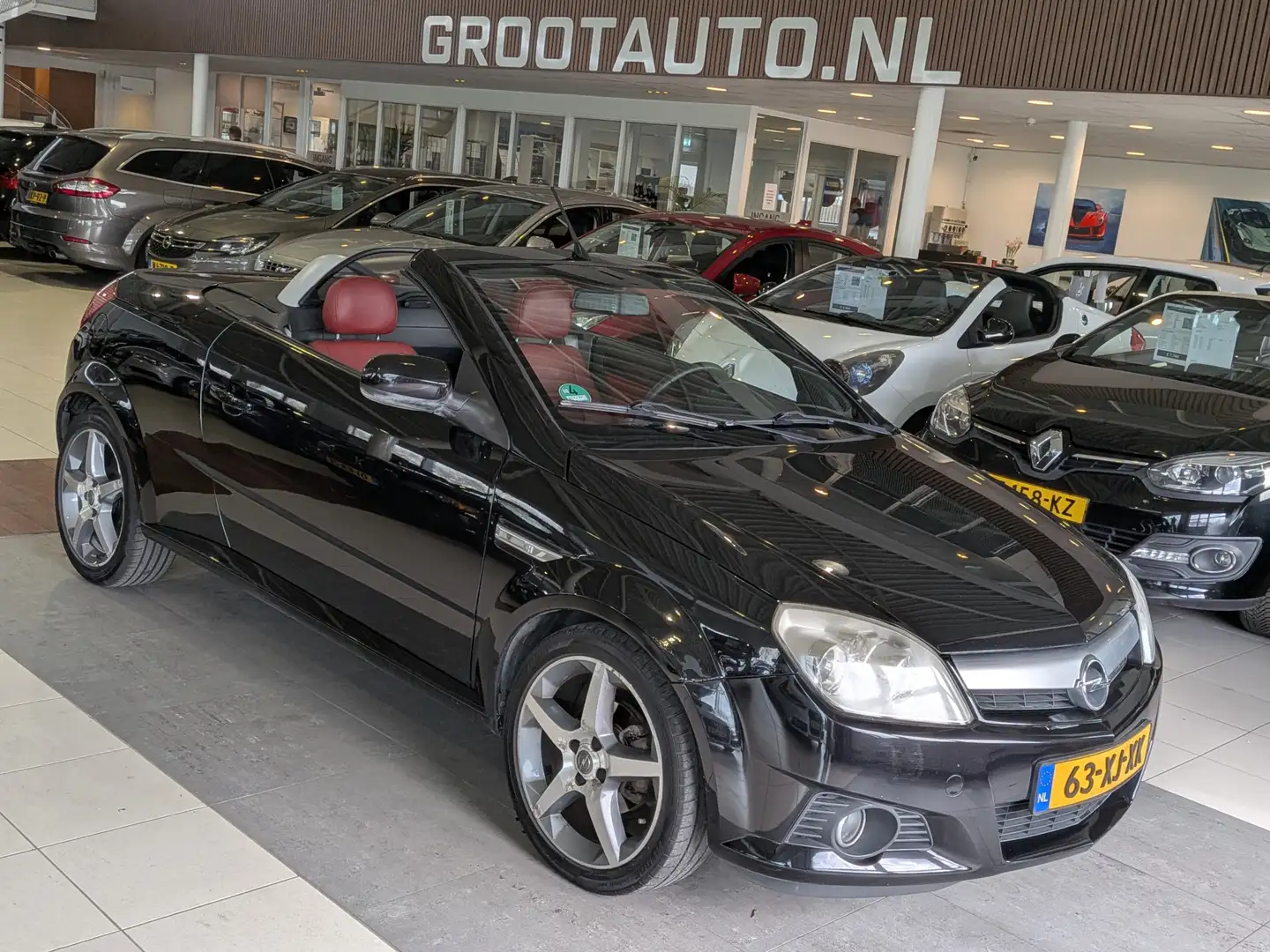 Opel Tigra TwinTop 1.4-16V Temptation Airco, Stuurbekrachtigi Negro - 1