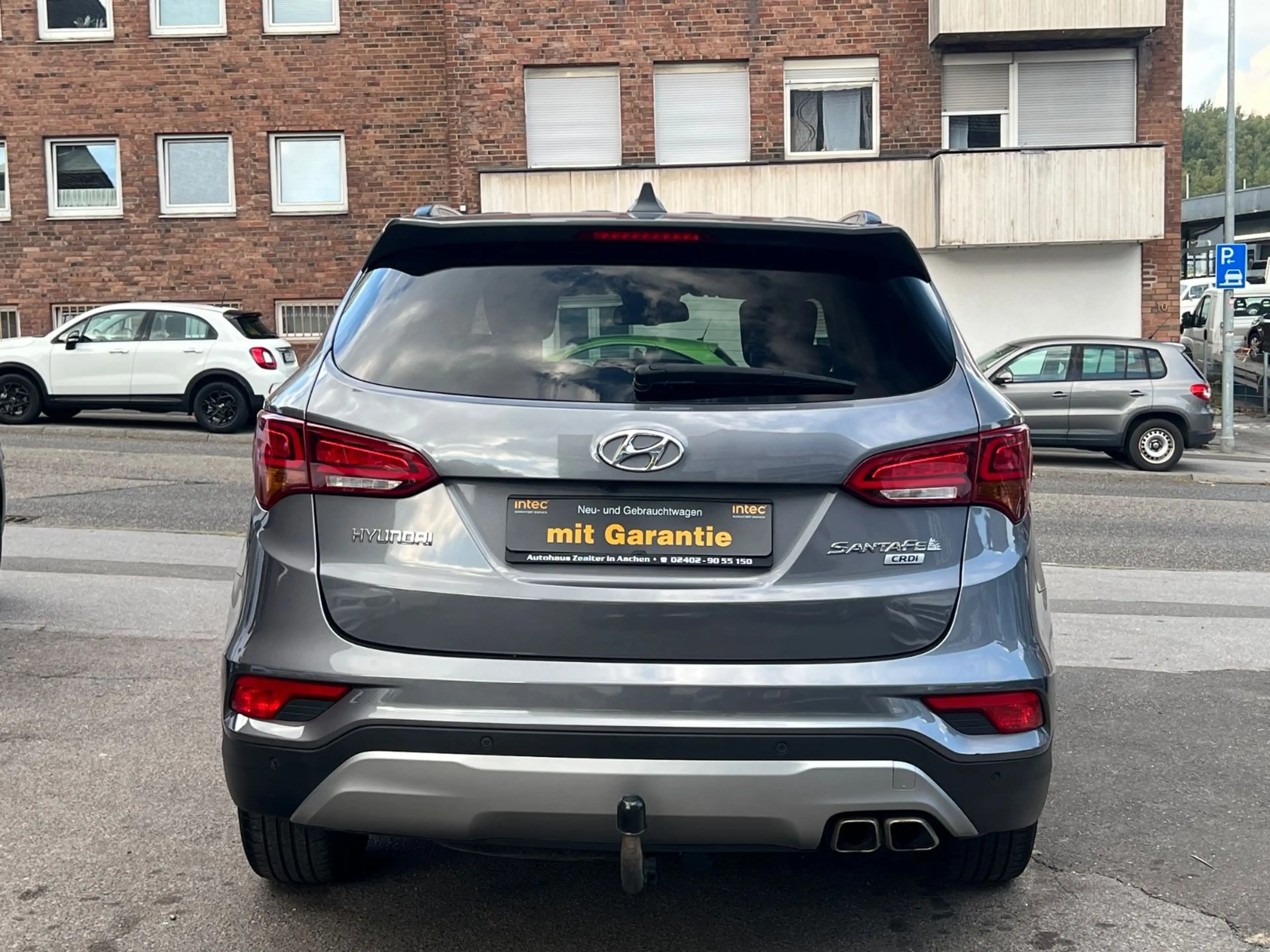 Hyundai SANTA FE blue Style 2WD*Leder*1.Hand* — photo 8