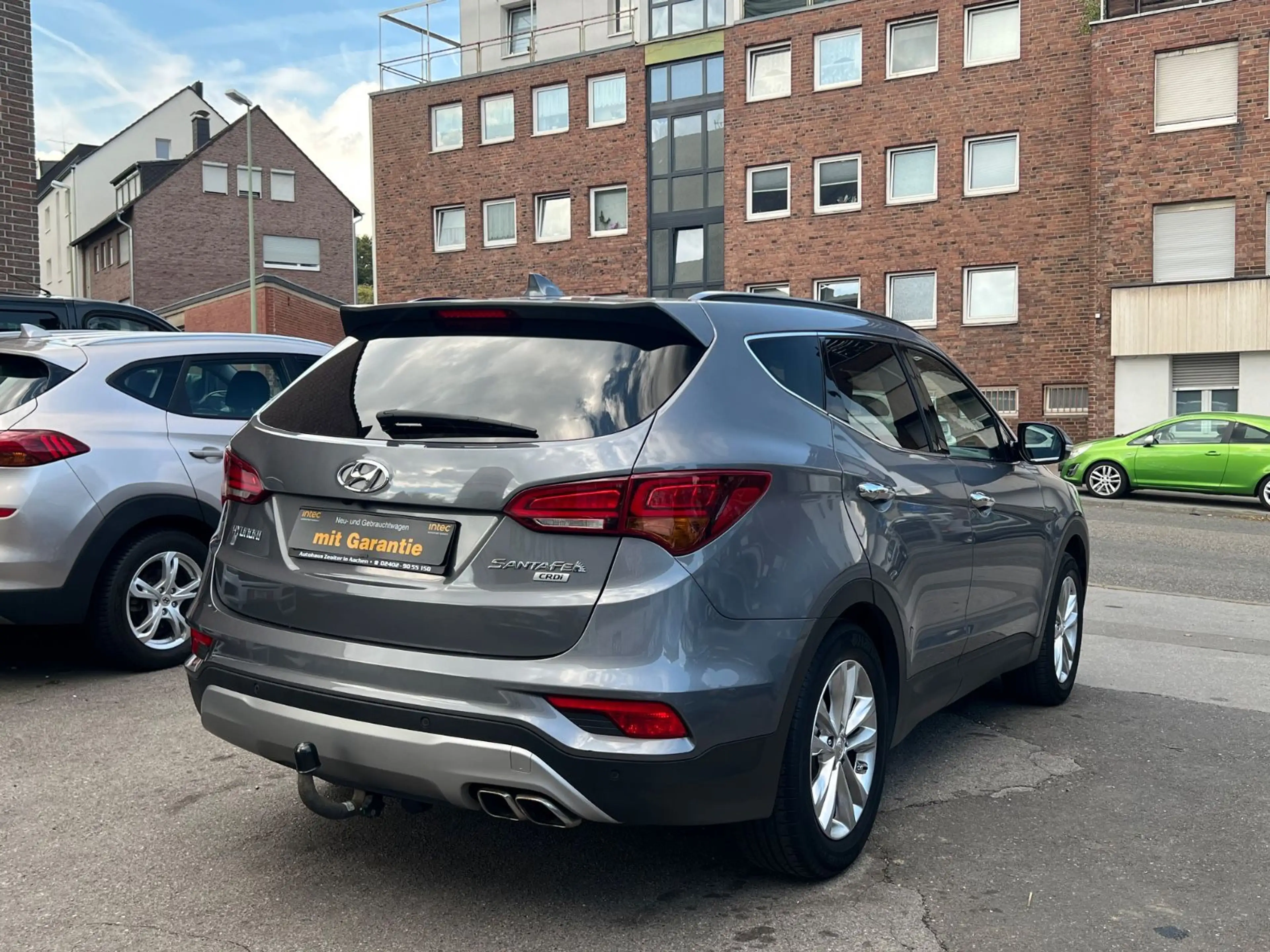 Hyundai SANTA FE blue Style 2WD*Leder*1.Hand* — photo 7