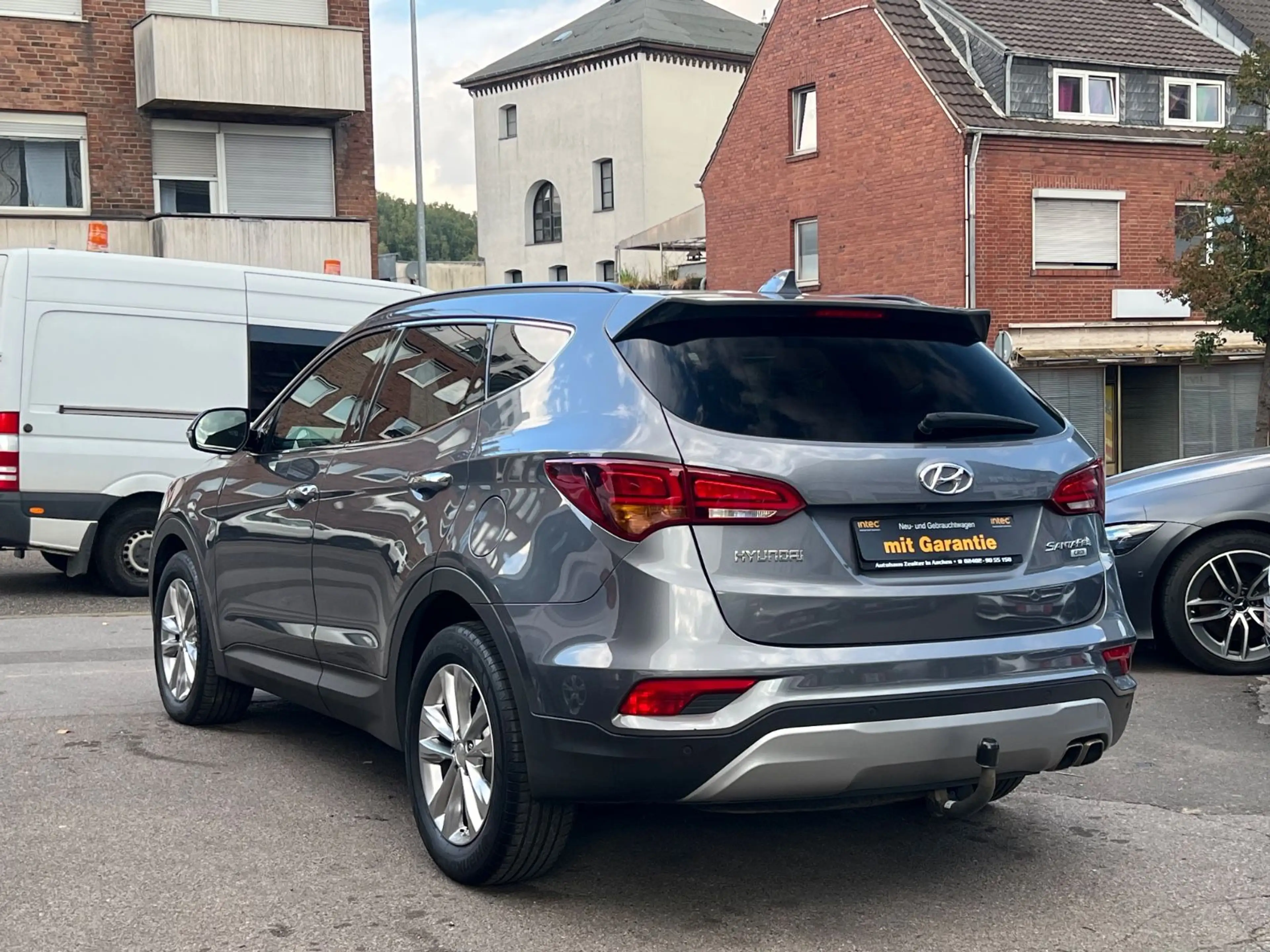 Hyundai SANTA FE blue Style 2WD*Leder*1.Hand* — photo 9