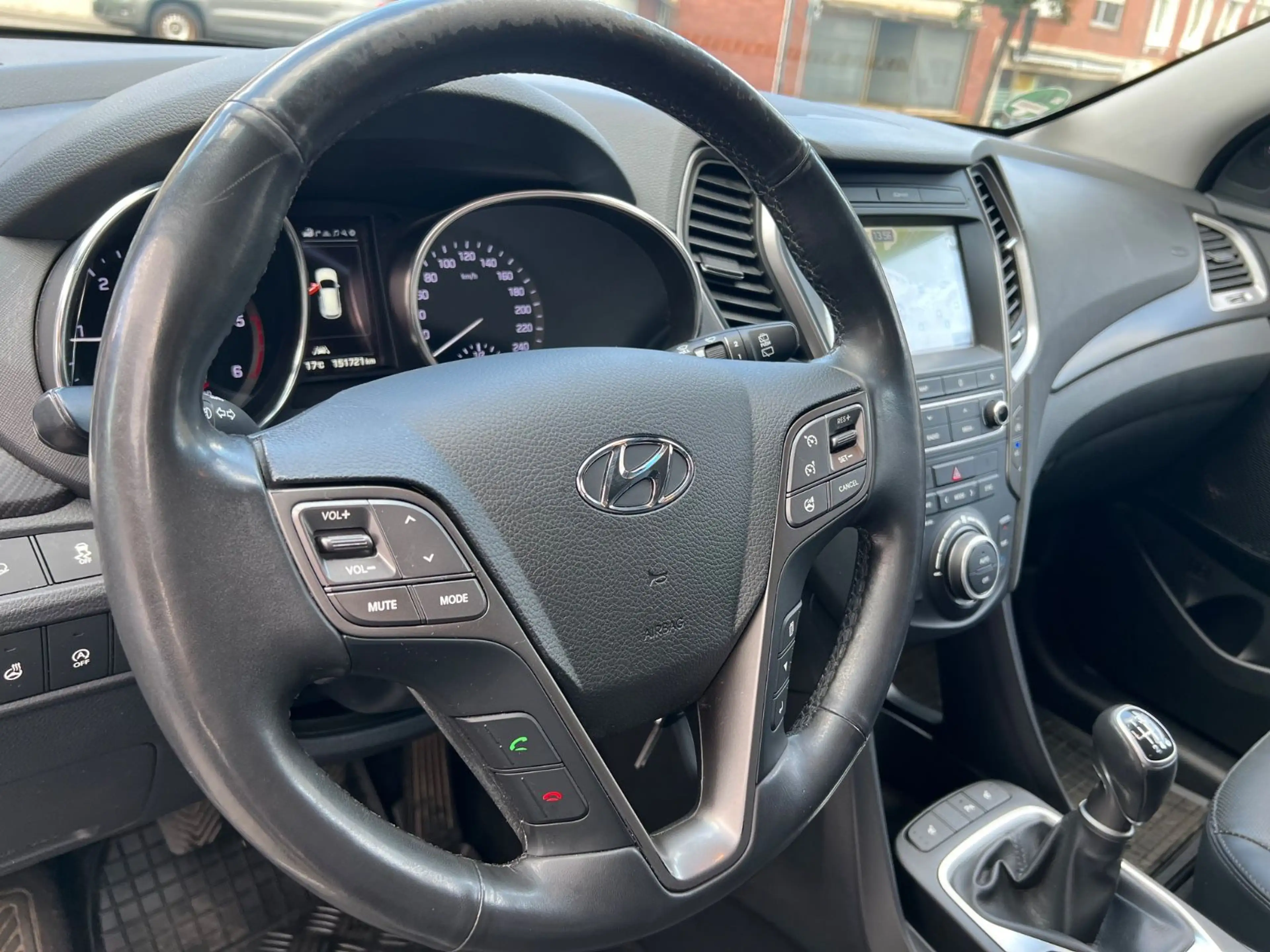 Hyundai SANTA FE blue Style 2WD*Leder*1.Hand* — photo 14