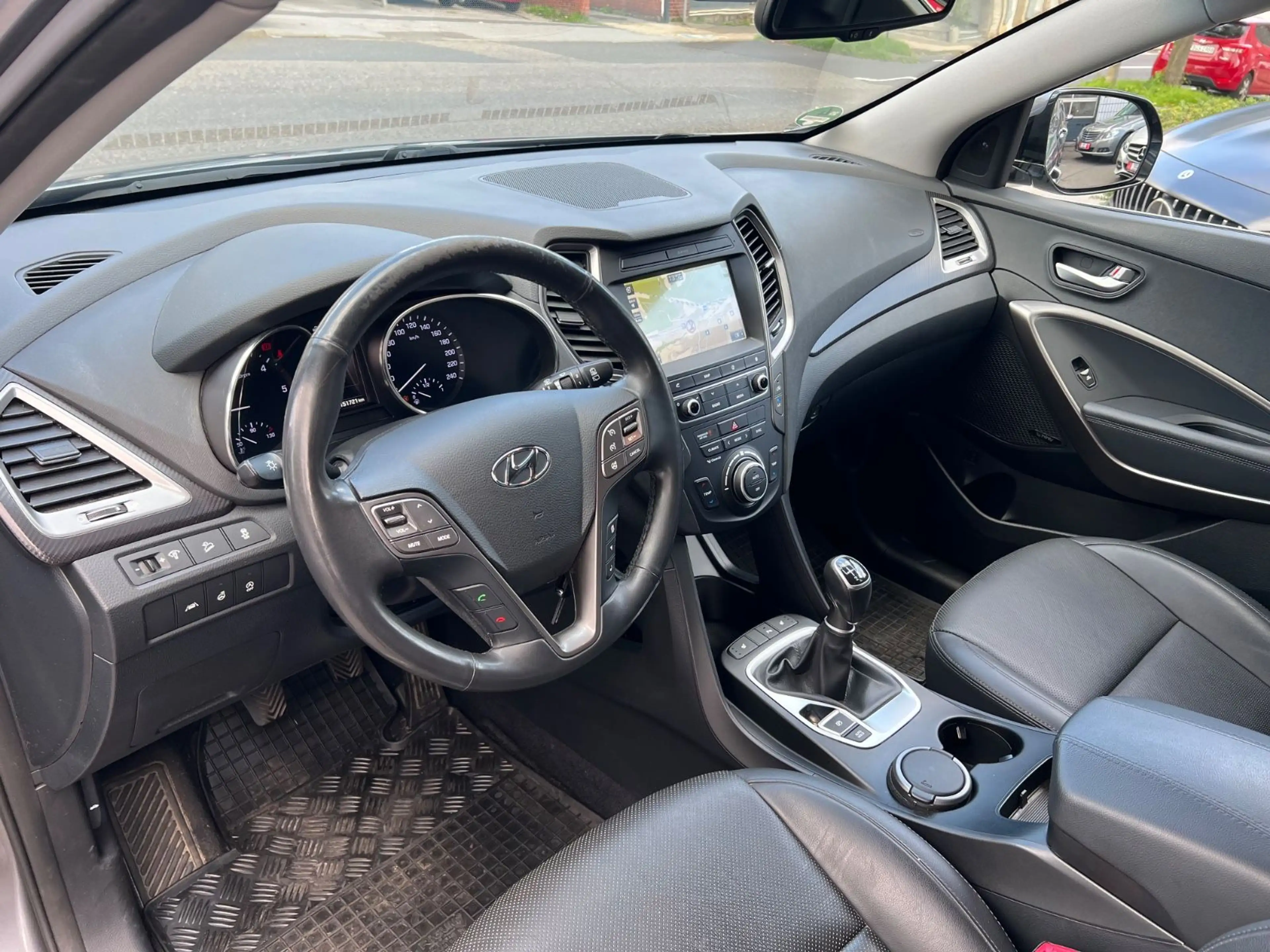 Hyundai SANTA FE blue Style 2WD*Leder*1.Hand* — photo 13