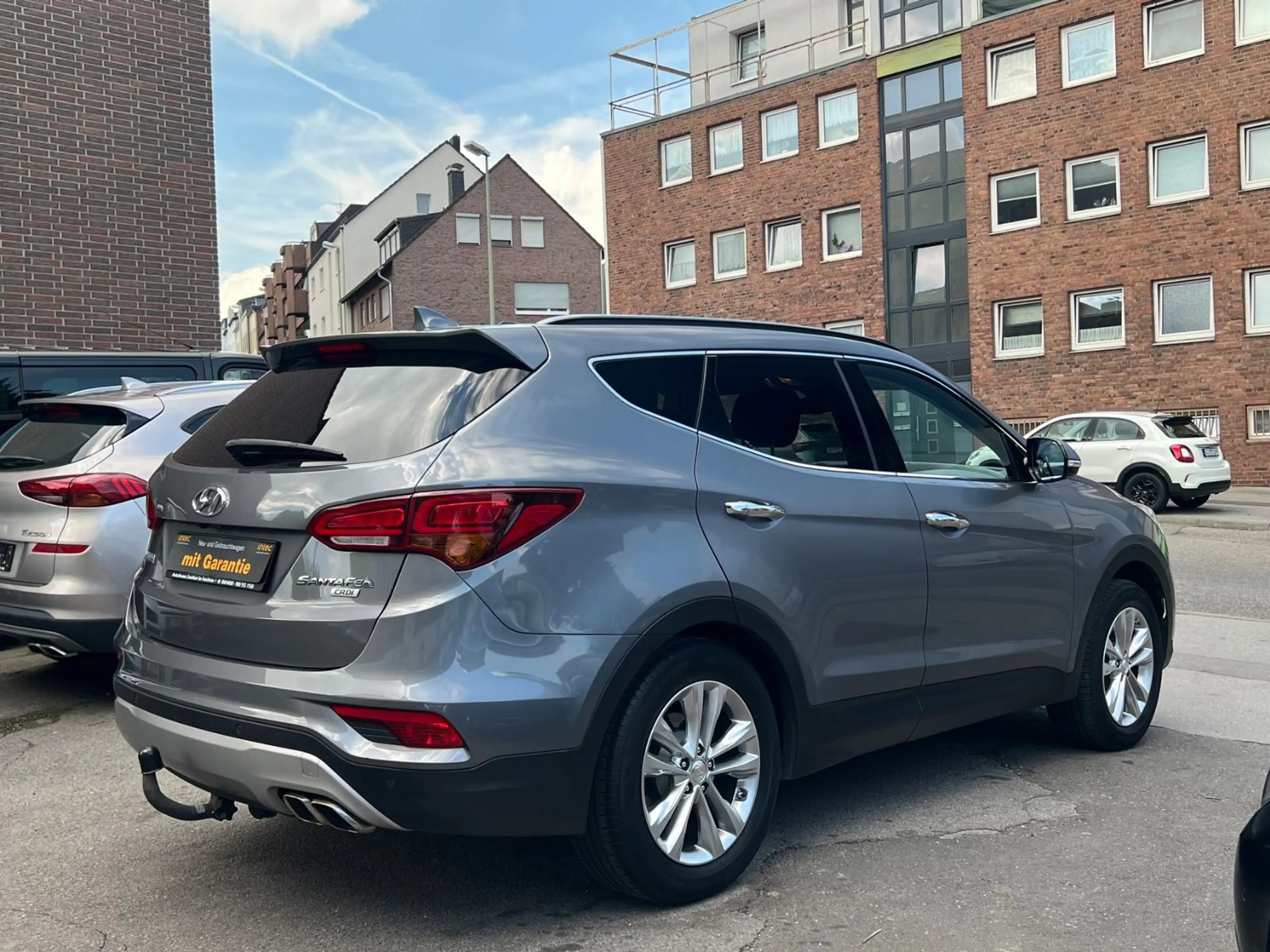 Hyundai SANTA FE blue Style 2WD*Leder*1.Hand* — photo 6