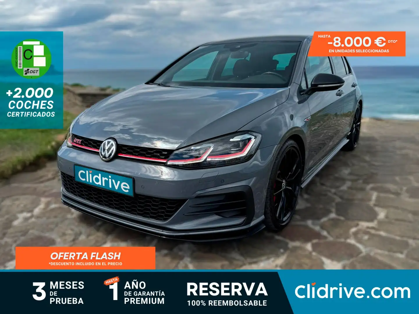 Volkswagen Golf GTI 2.0 TSI TCR DSG7 213kW Gris - 1