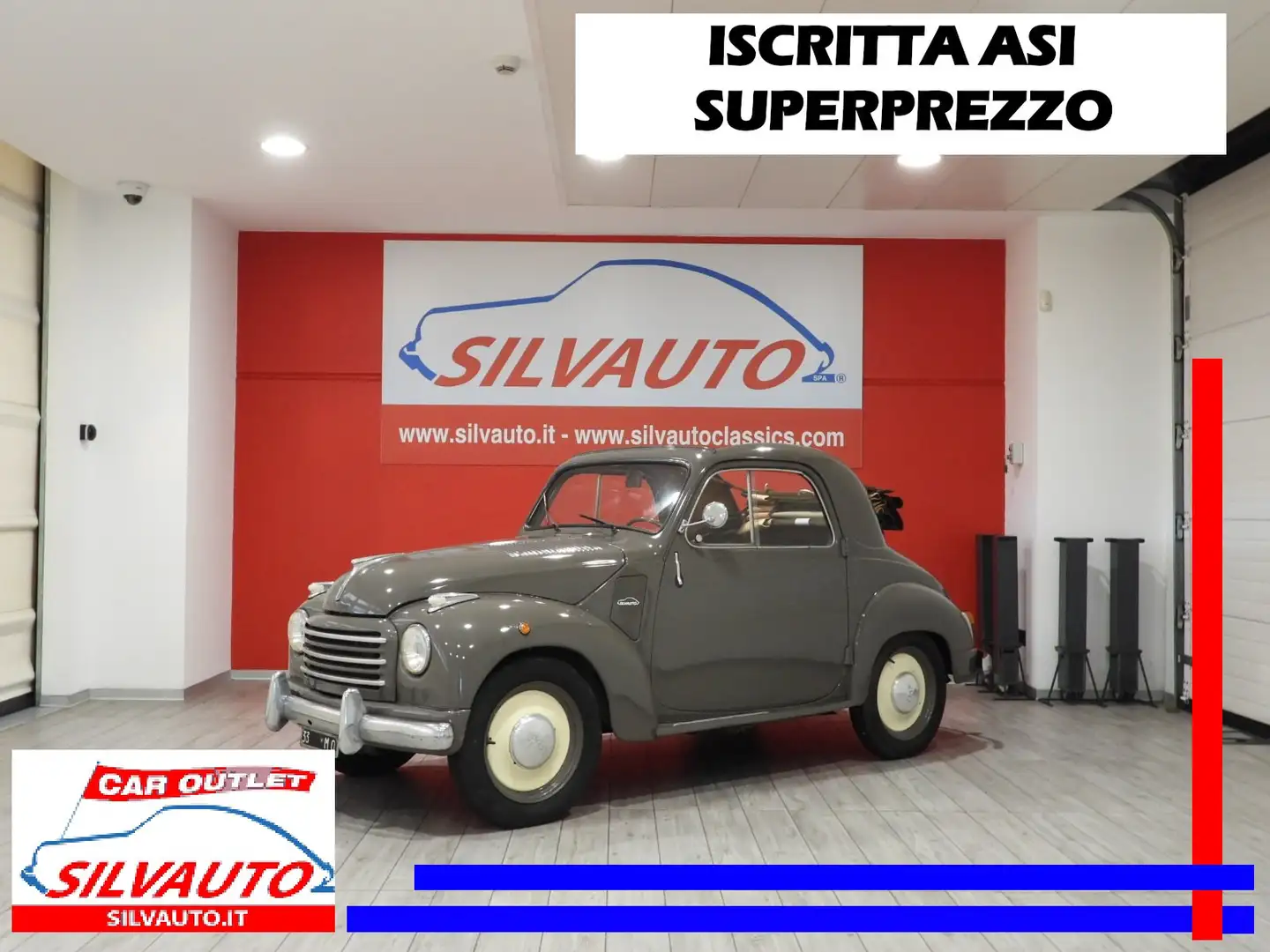 Fiat Topolino 500 C - ISCRITTA ASI (1954) Grigio - 1