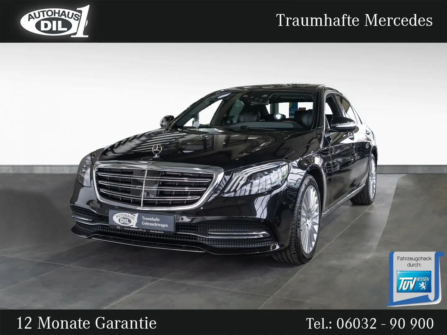 Mercedes-Benz S 350 d 4Matic *1.HAND*PANO*360°-K*BURM*STAND-HZ* Schwarz - 2