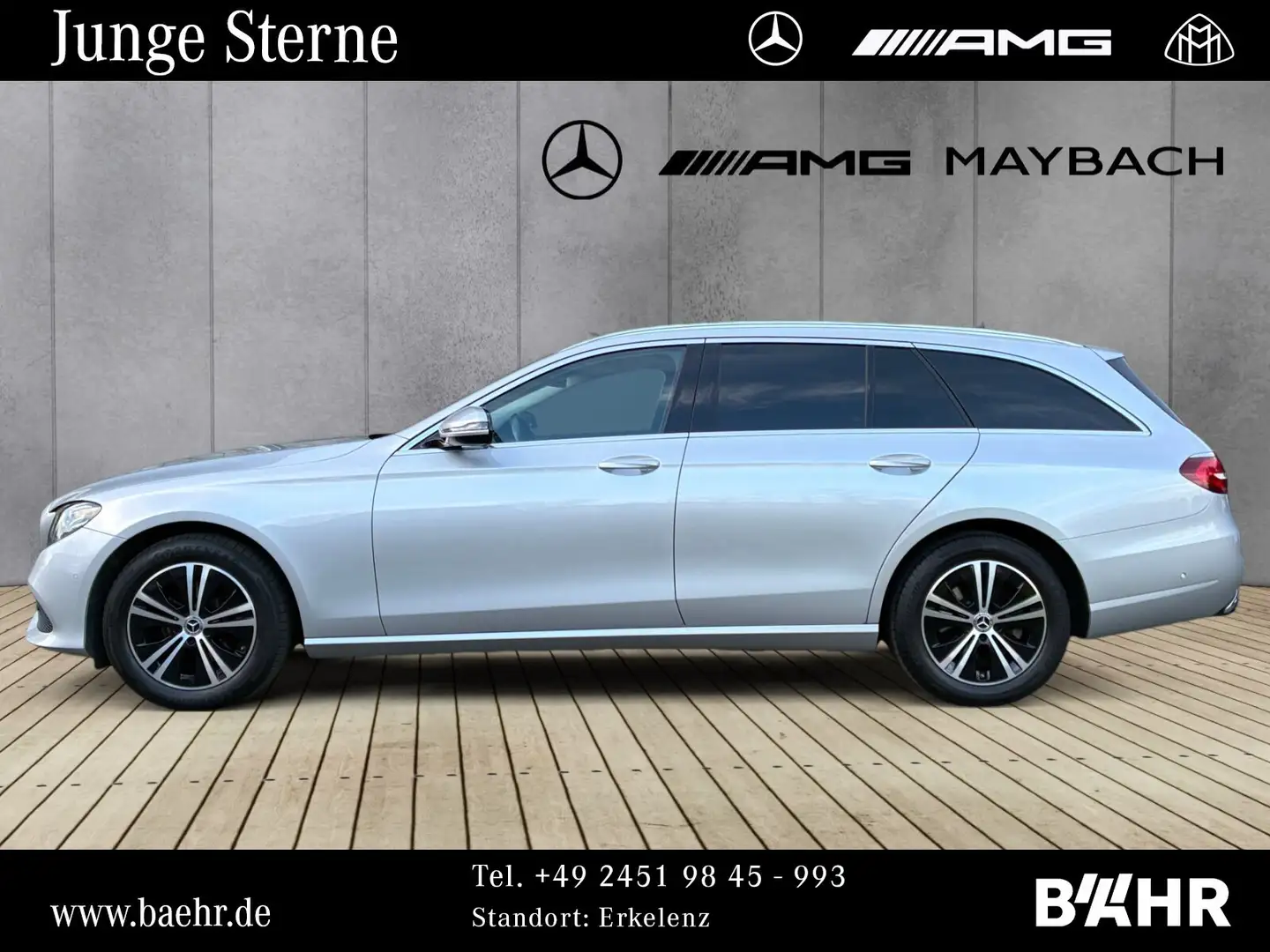 Mercedes-Benz E 220 E 220 d T Avantgarde/Comand/LED/Parktr.+RFK/17" Silber - 2