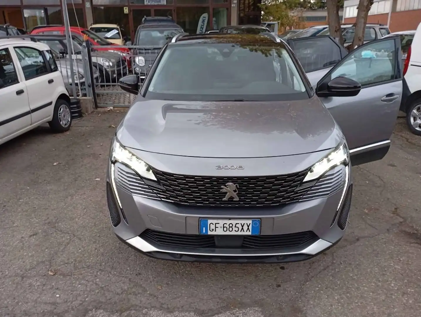 Peugeot 3008 3008 II 2021 1.5 bluehdi Allure Pack s Grigio - 2