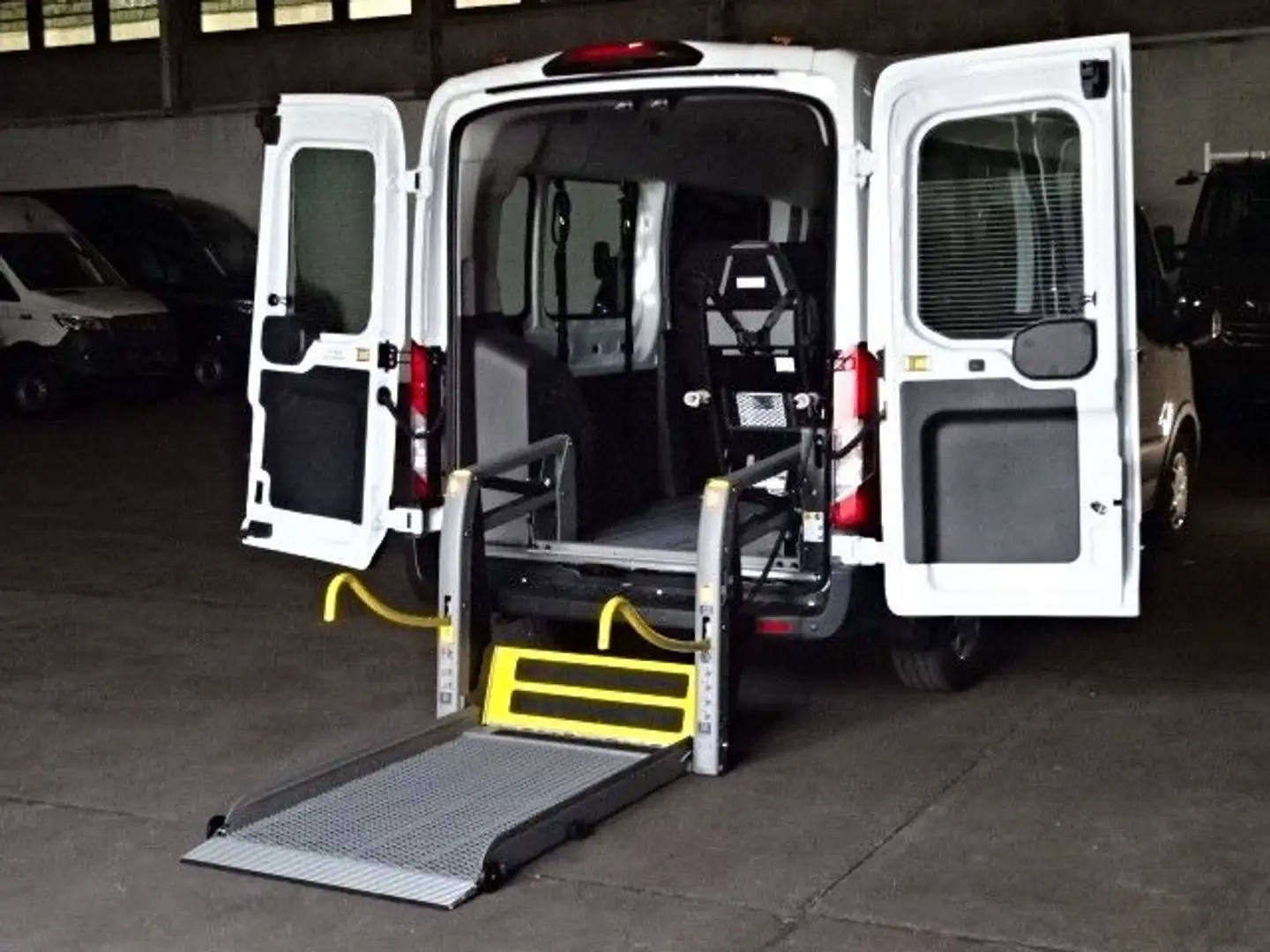 Ford Transit 350L3H2 Trend KMP BTW Lift 2xKlima Weiß - 2