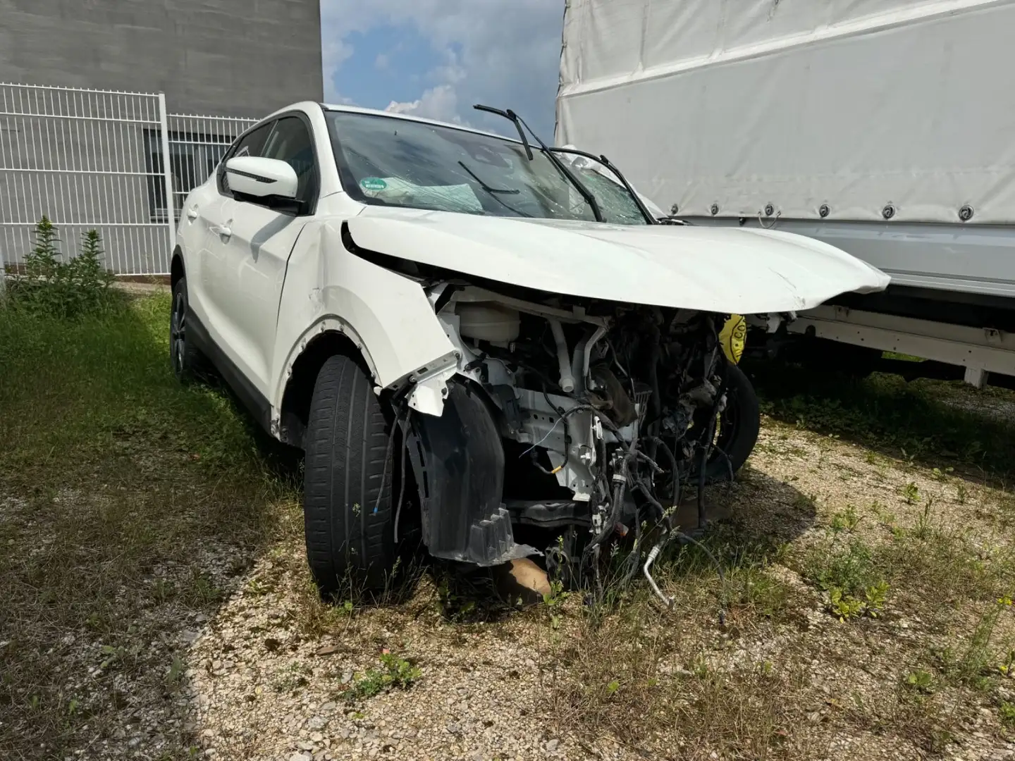 Nissan Qashqai N-Connecta!!UNFALL!! Bianco - 1