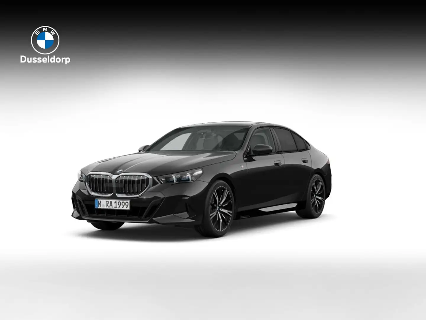 BMW 520 5 Serie 520i Zwart - 1