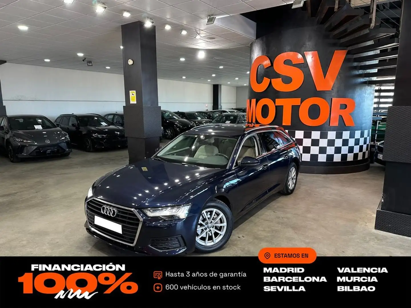 Audi A6 2.0 TDI 140kW(190CV) S tron Avant Azul - 1