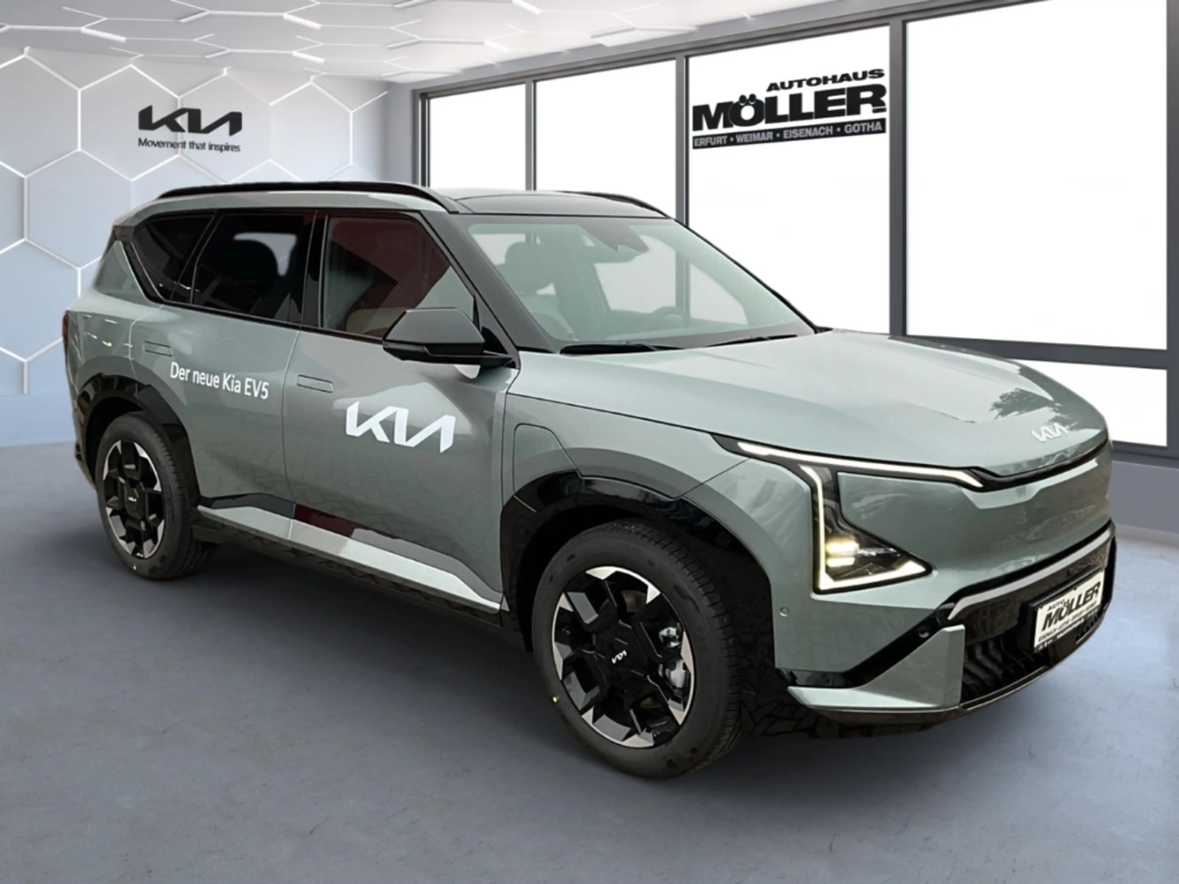 Kia EV5 GT-Line Glasdach Drive 81,4-kWh ACC Massage Head-U — photo 3