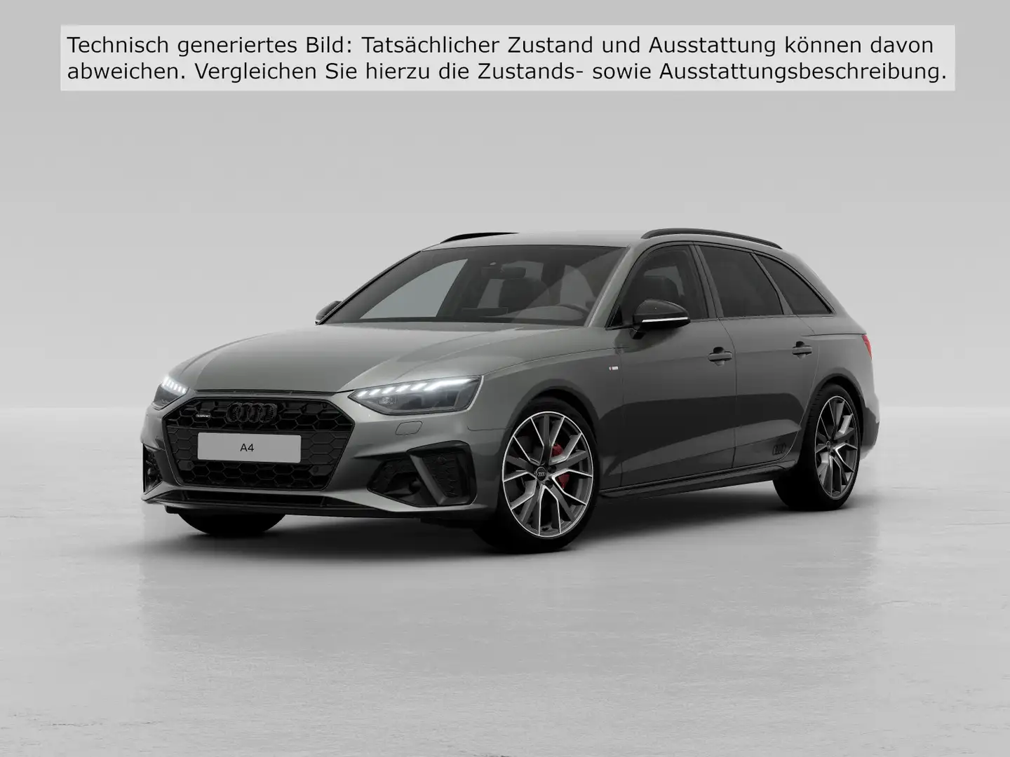 Audi A4 40 TFSI Q 2x S LINE LM19 KAMERA NAVI+ Grau - 2