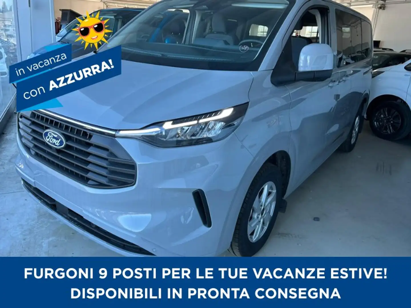 Ford Transit Custom Combi Titanium 2.0 136cv L1H1! Pronta Consegna! Gris - 1