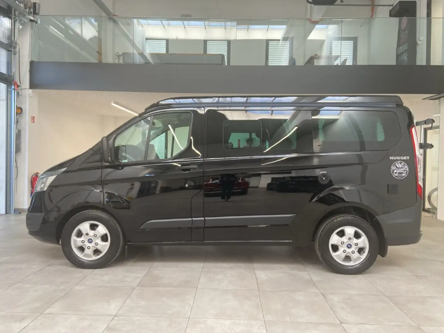 Ford Transit Custom Nugget 2.2 TDCi Camper Navi Tempomat Siyah - 2
