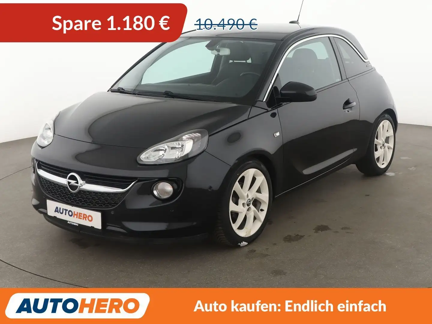 Opel Adam 1.4 Slam ecoFlex*TEMPO*PDC*KLIMA*GARANTIE* Schwarz - 1