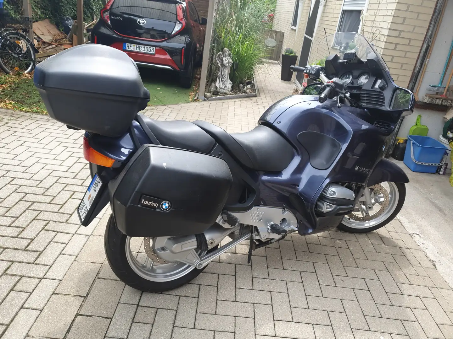 BMW R 1150 RT Heizung Koffer Scheibe  verstellbar  navi Bleu - 2