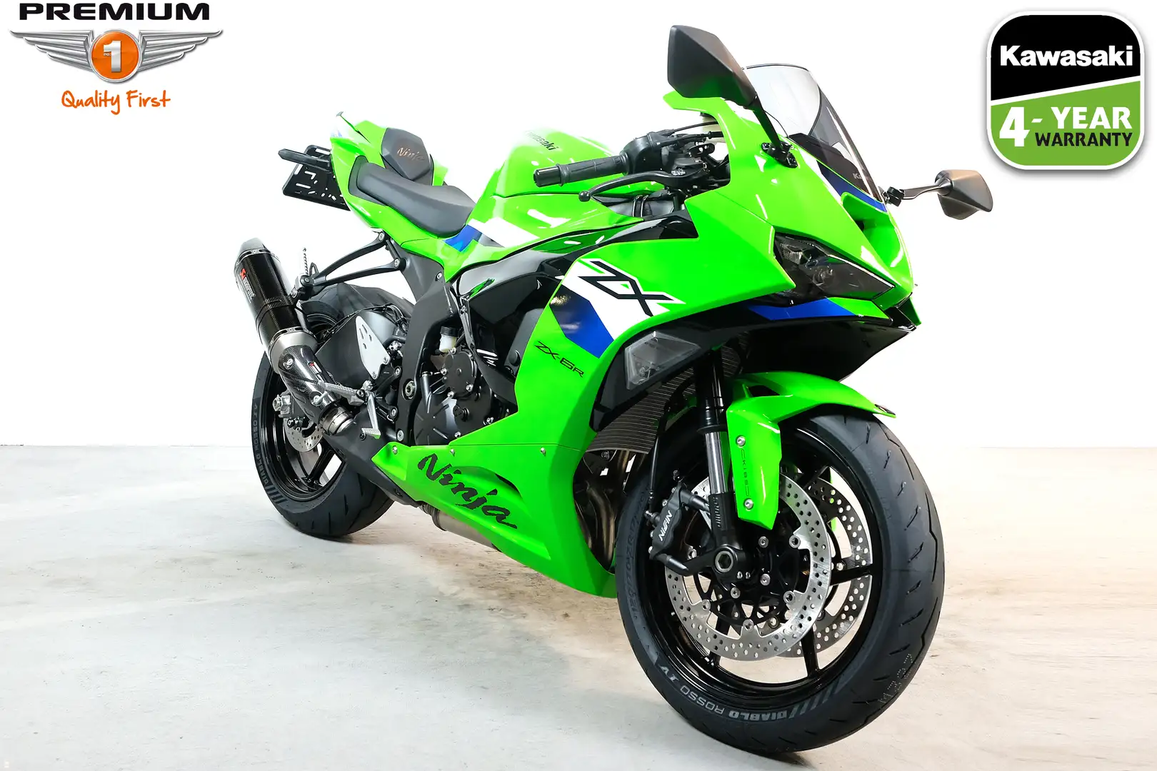 Kawasaki Ninja ZX-6R PERFORMANCE Groen - 2