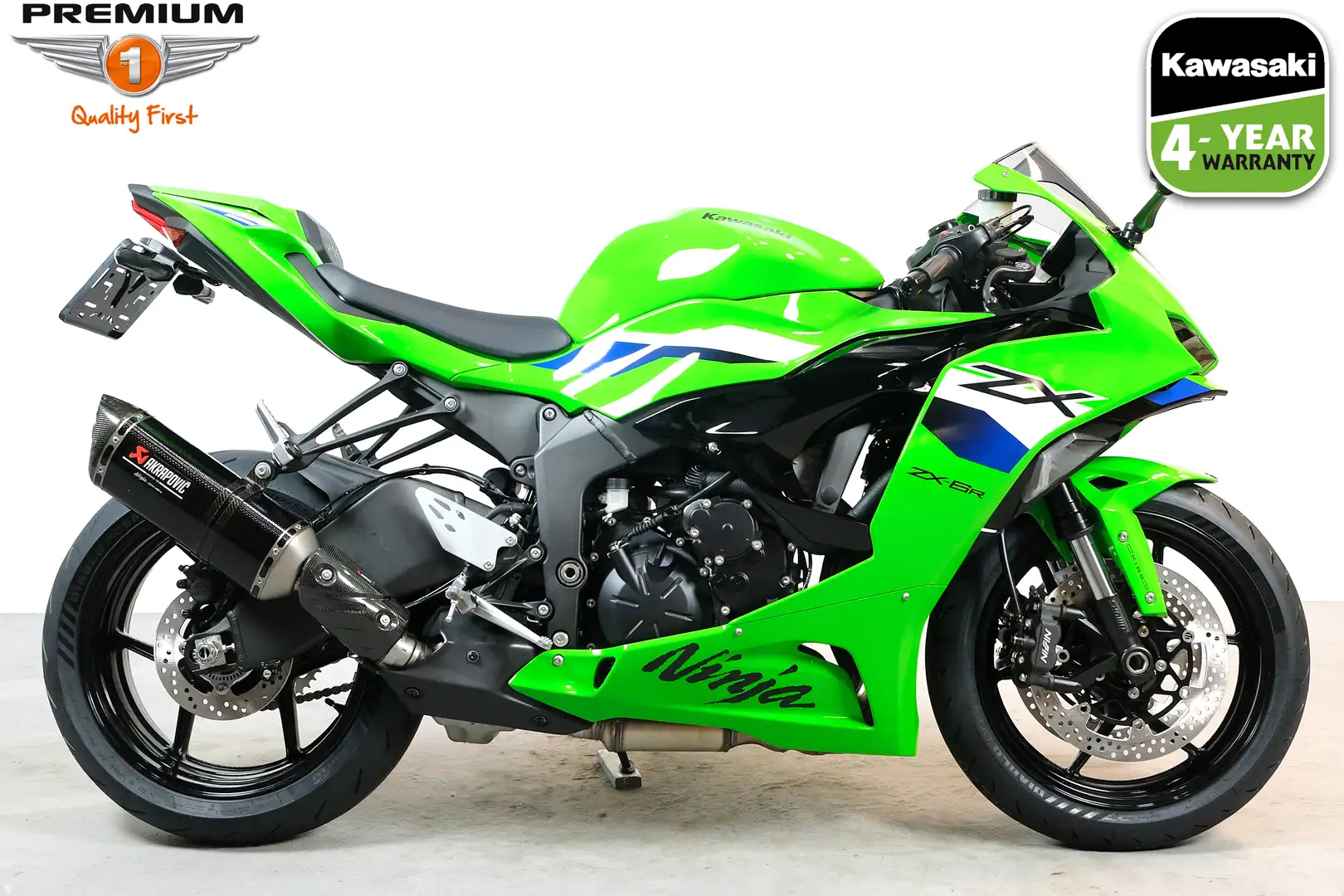 Kawasaki Ninja ZX-6R PERFORMANCE Groen - 1