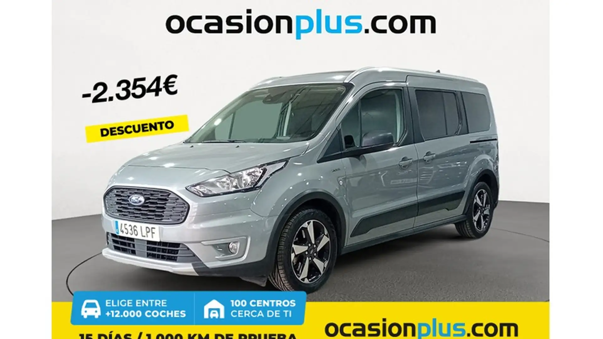 Ford Tourneo Connect 1.5TDCi Auto-S&S Active 120 Plateado - 1