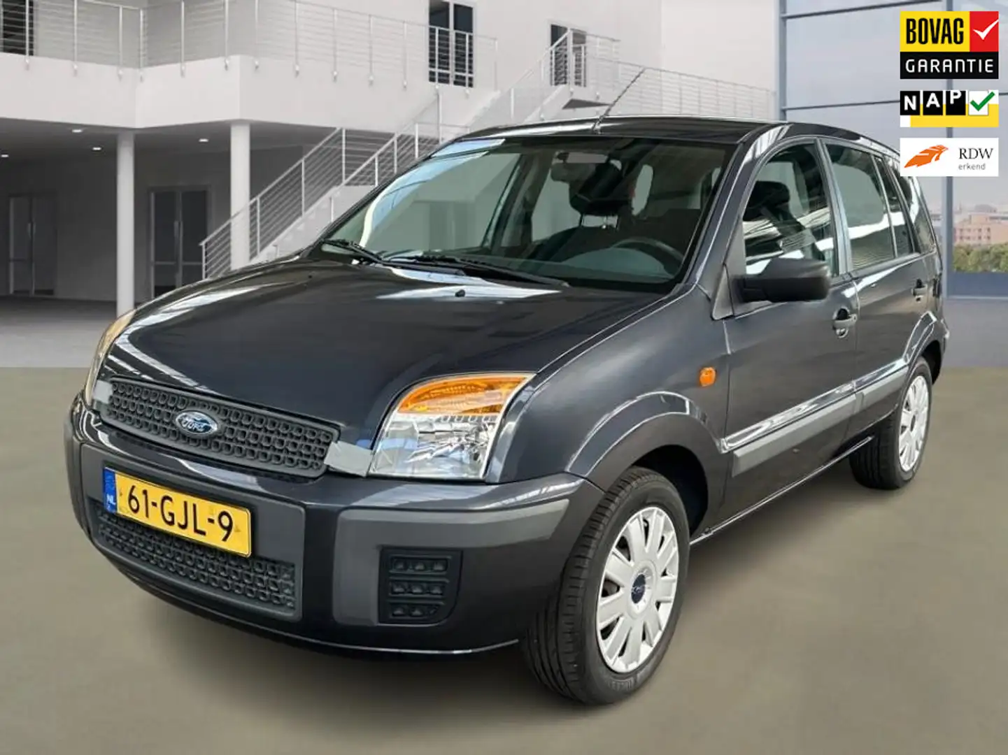 Ford Fusion 1.4-16V Cool & Sound 71.100 km +NAP NL-auto Gris - 1