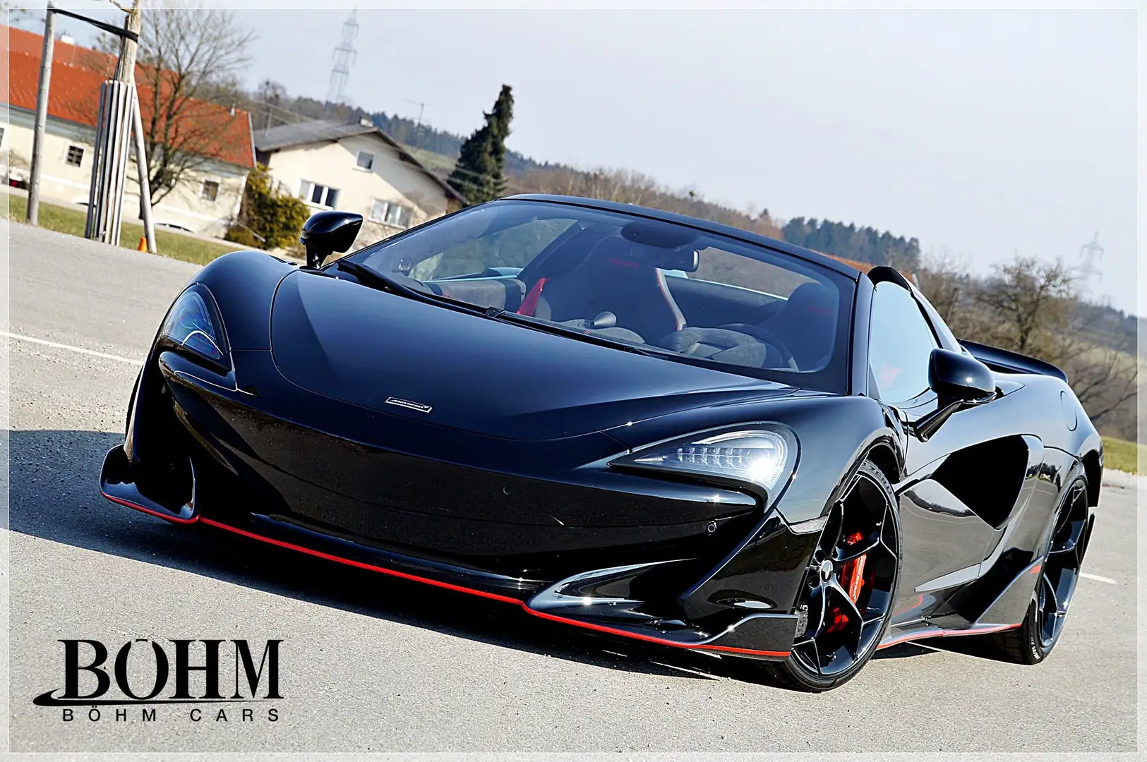 McLaren 600LT Spider- Black MSO Edition- Lift- Kamera- Carbon Nero - 1