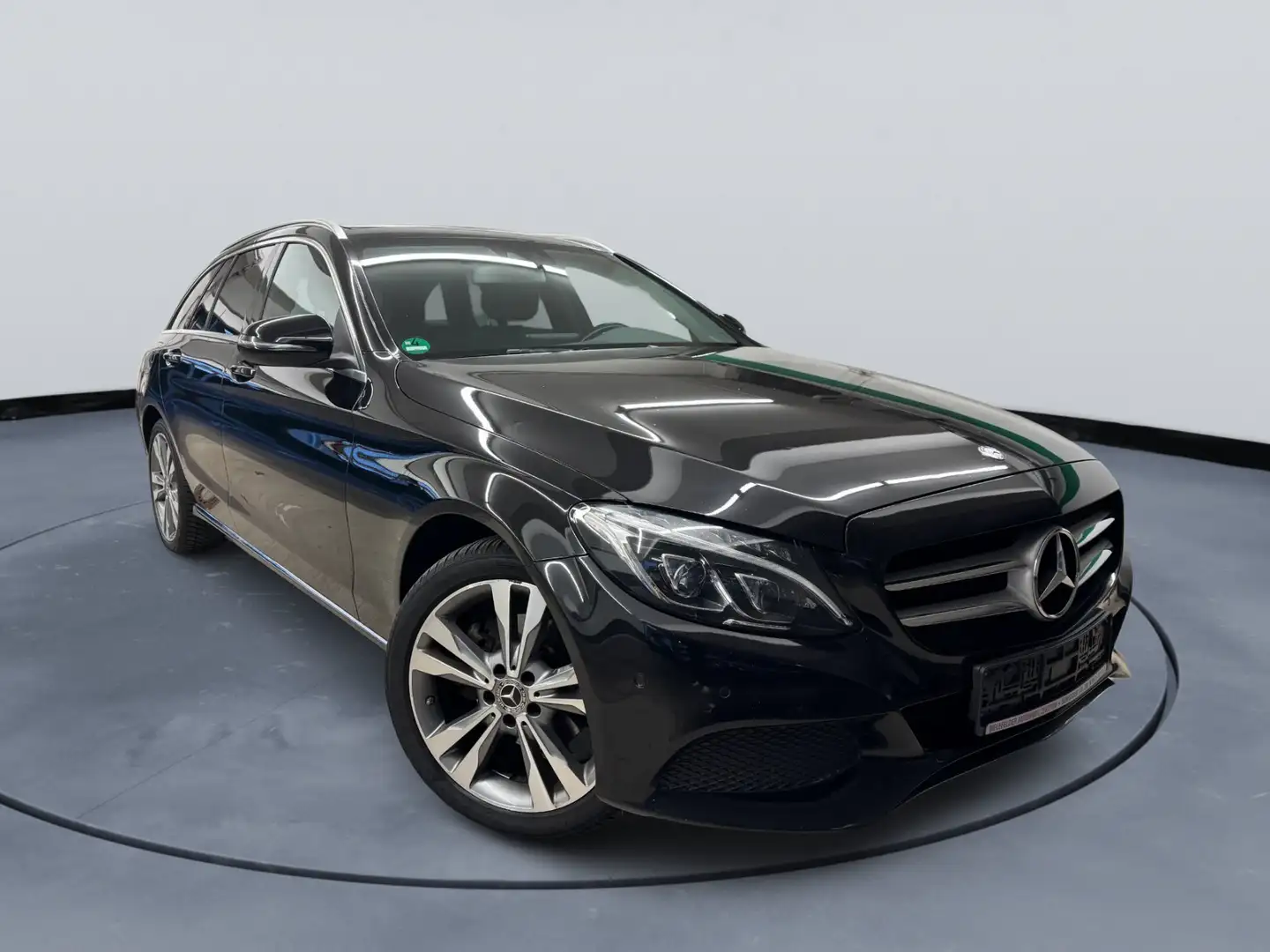 Mercedes-Benz C 220 Avantgarde/Kamera/PANO/AHK/MwSt./LED Schwarz - 1