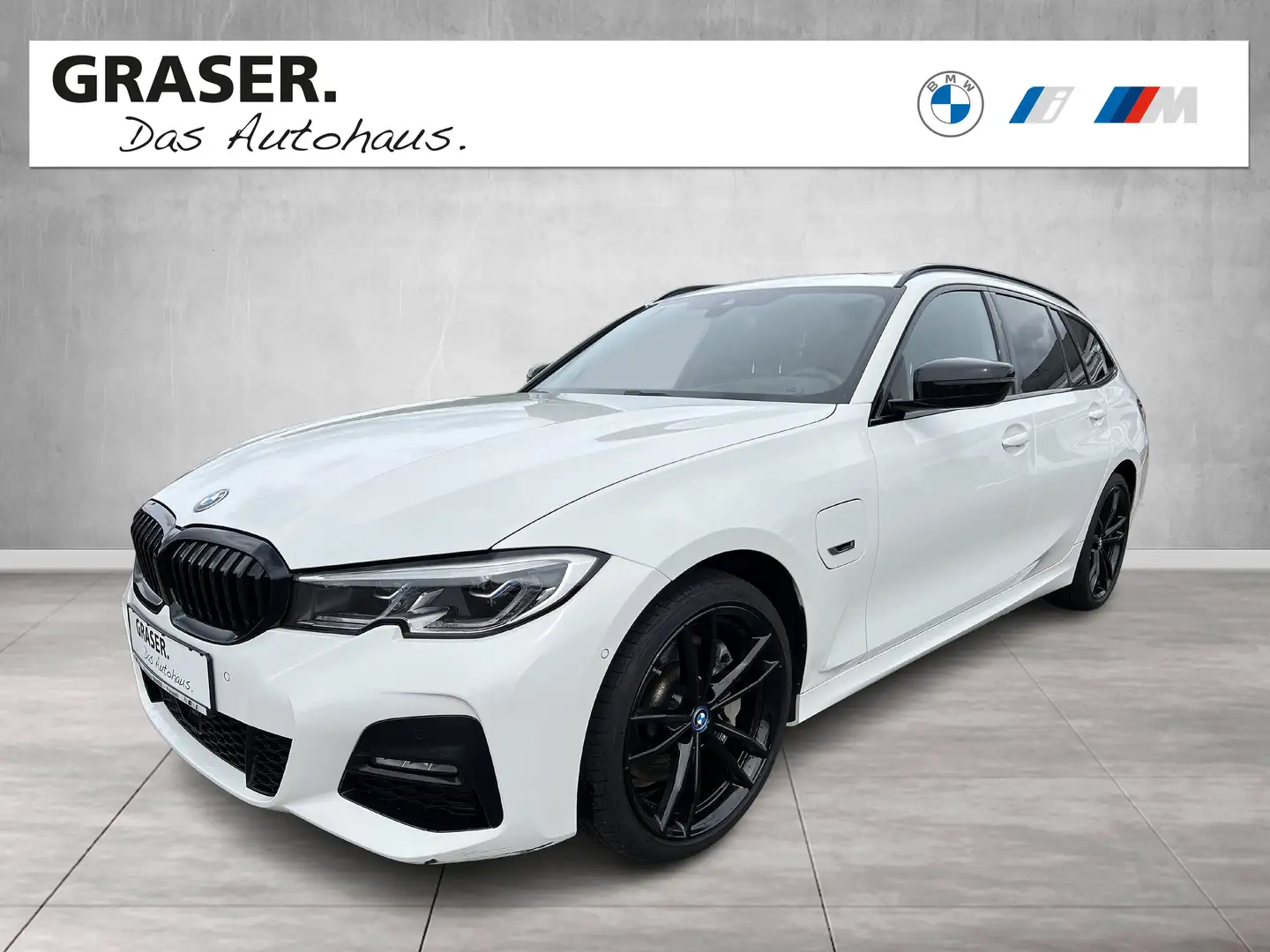 BMW 330 e Touring M Sport NUR HÄNDLER / EXPORT Білий - 1