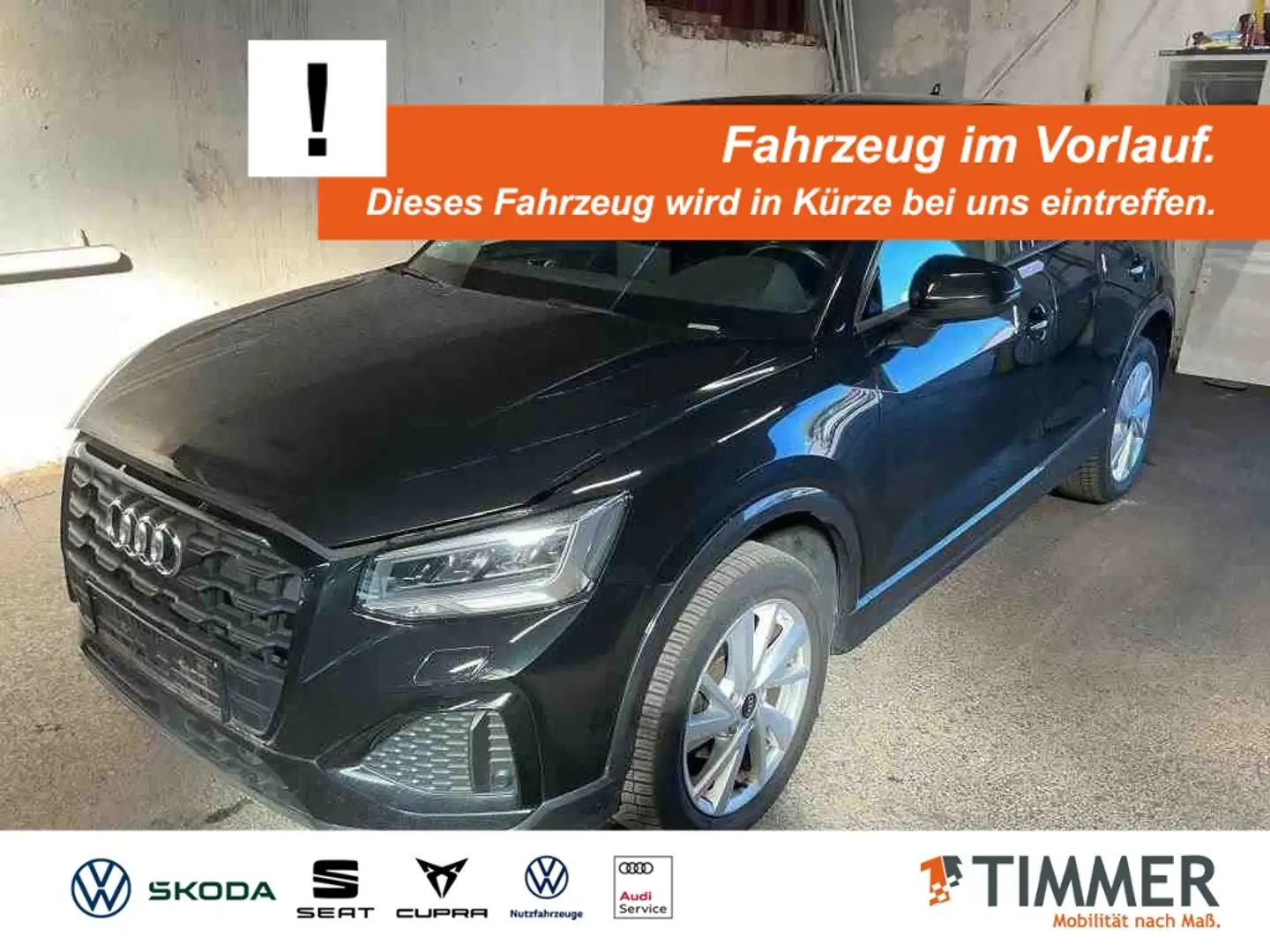 Audi Q2 1.5 TFSI S-Tronic ADVANCED +LED +NAVI +SHZ +DAB + Schwarz - 1