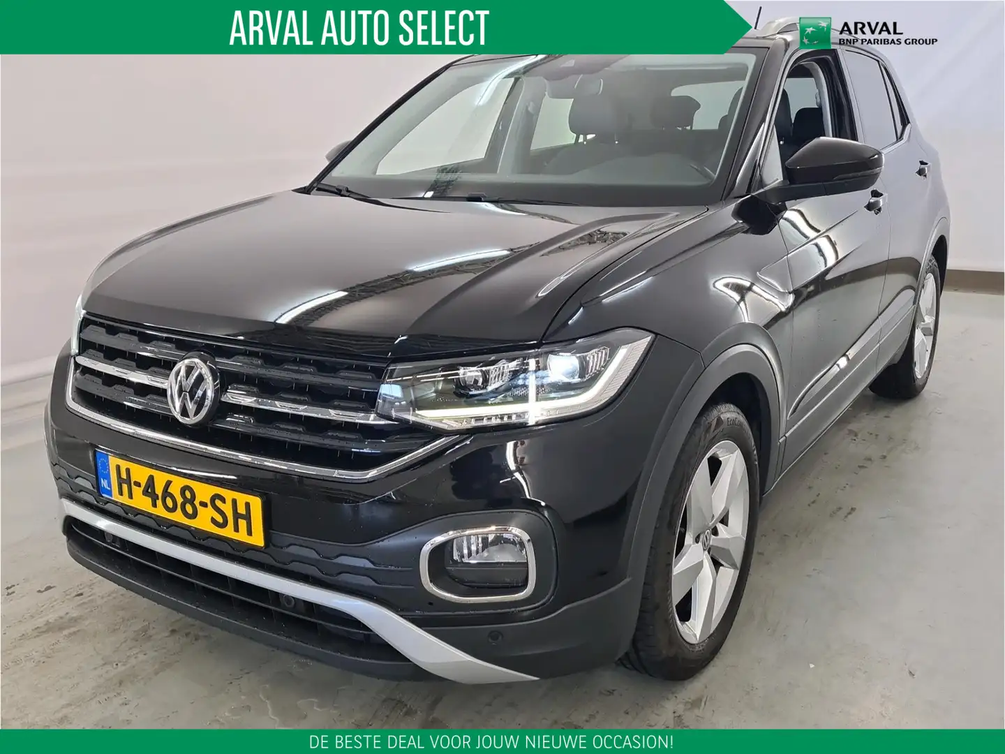 Volkswagen T-Cross 1.0 TSI 116pk Style Executive | Navigatie | Apple Zwart - 1