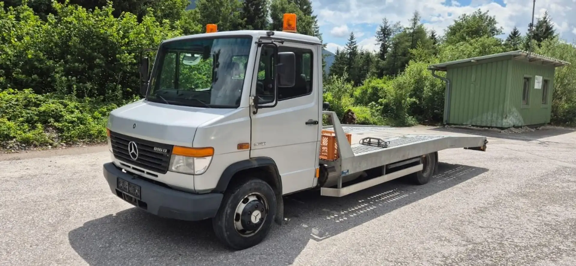 Mercedes-Benz Vario 816 D ohne Pickerl!! AUT Silber - 1