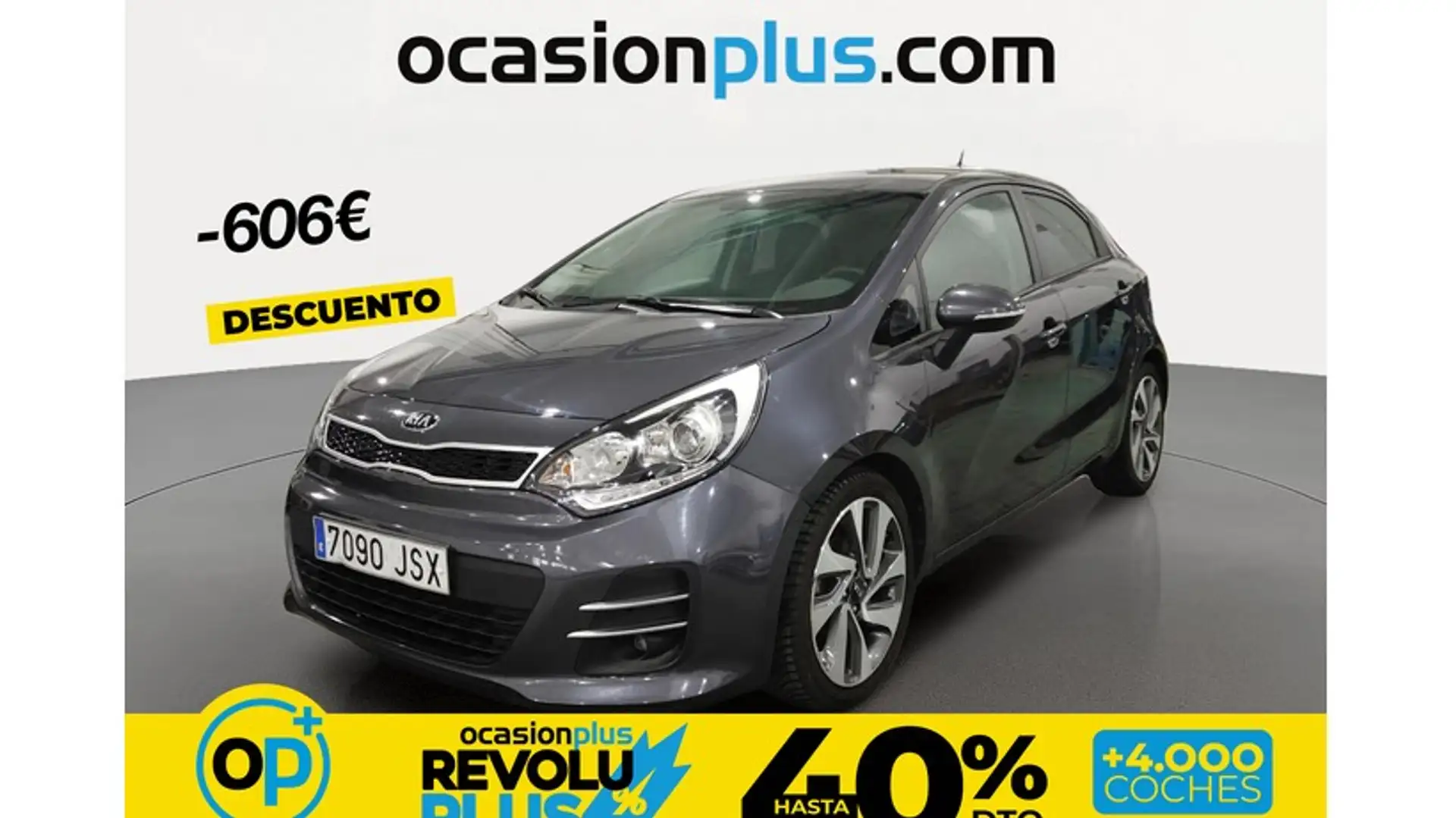 Kia Rio 1.2 CVVT Eco-Dynamics x-Tech16 Gris - 1