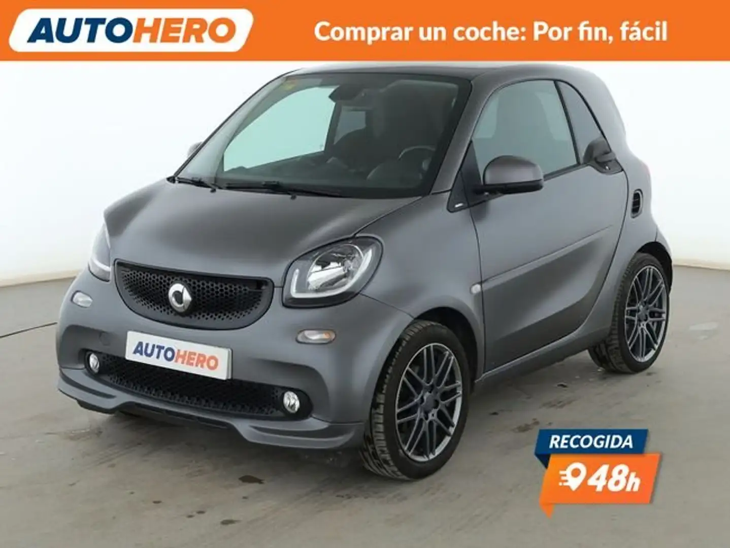 smart forTwo 0.9 Turbo Basis passion Gris - 1