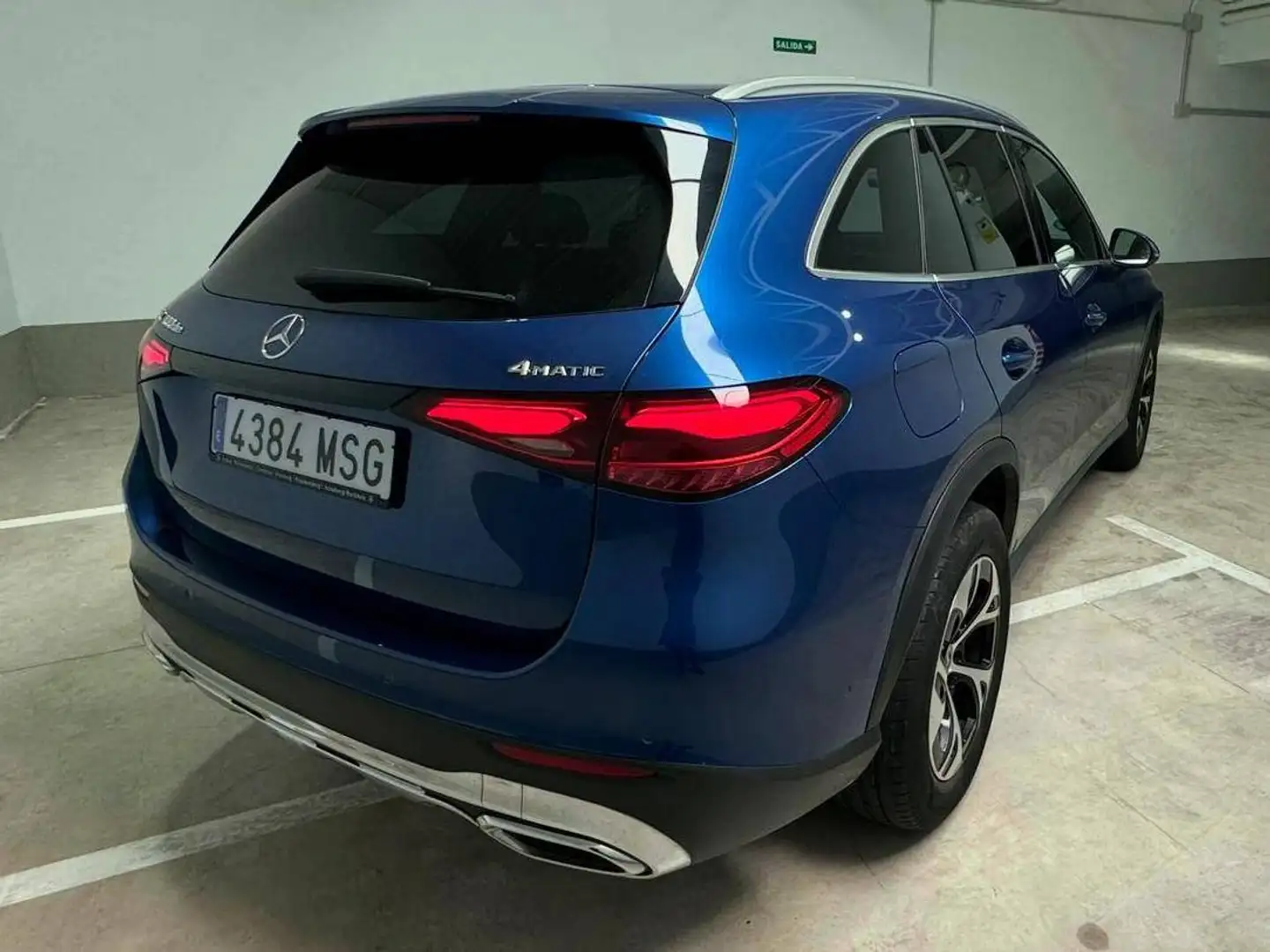 Mercedes-Benz GLC 300 300de 4MATIC · GARANTÍA MERCEDES 2028 · TECHO PANORÁMICO · ASIENTOS VENTILADOS Y MASAJE · IVA DEDUCIBLE Azul - 2