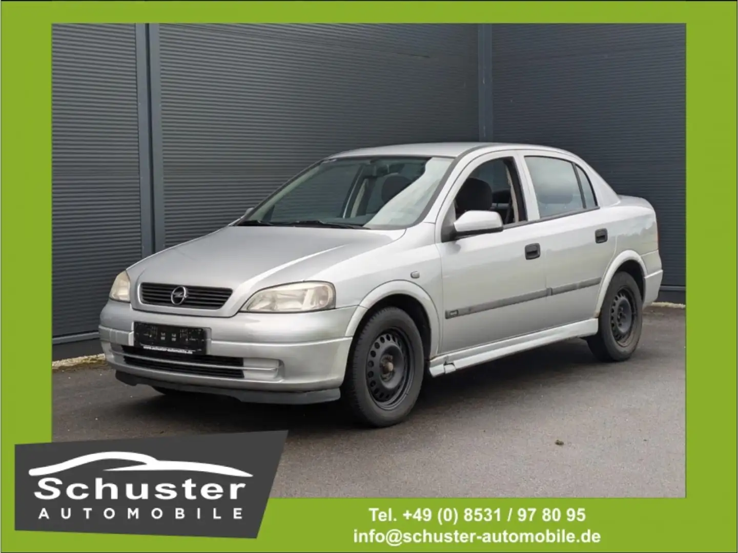 Opel Astra Edition 100 1.6*Klima el.Fh ZVmFb el.A-Sp Silber - 1