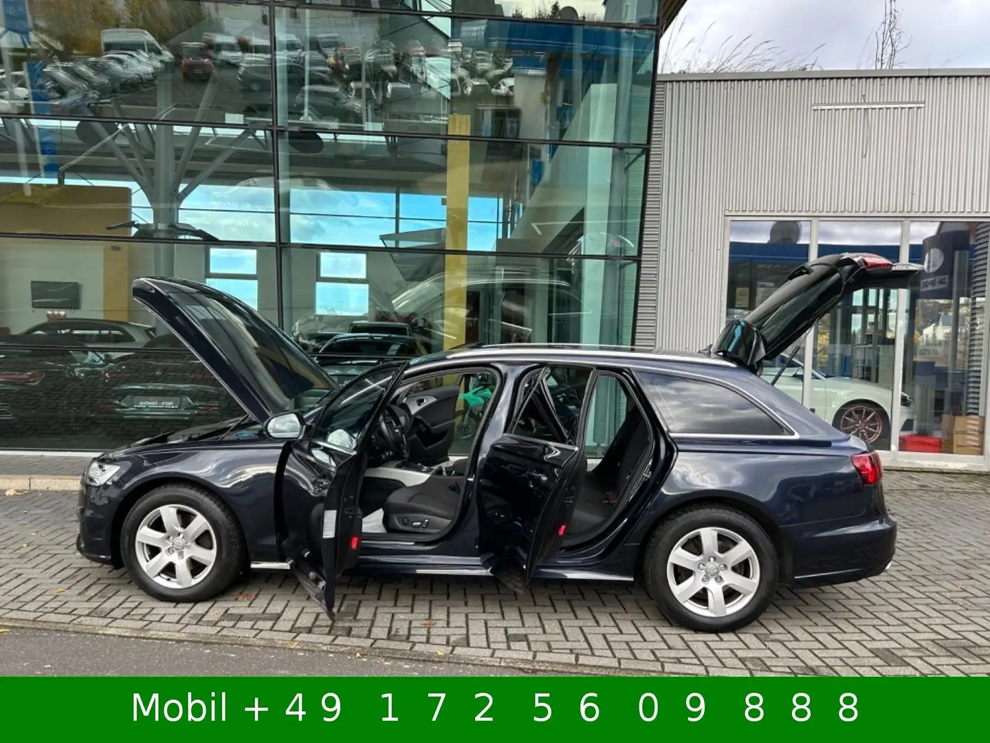 Audi A6 Avant 2.0 TDI ultra LED AHK EU6 Blau - 1