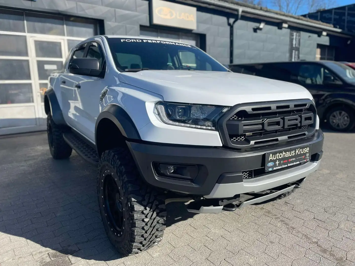 Ford Ranger Raptor Doppelkabine 4x4+Standheiz.+Umbau Blanc - 1