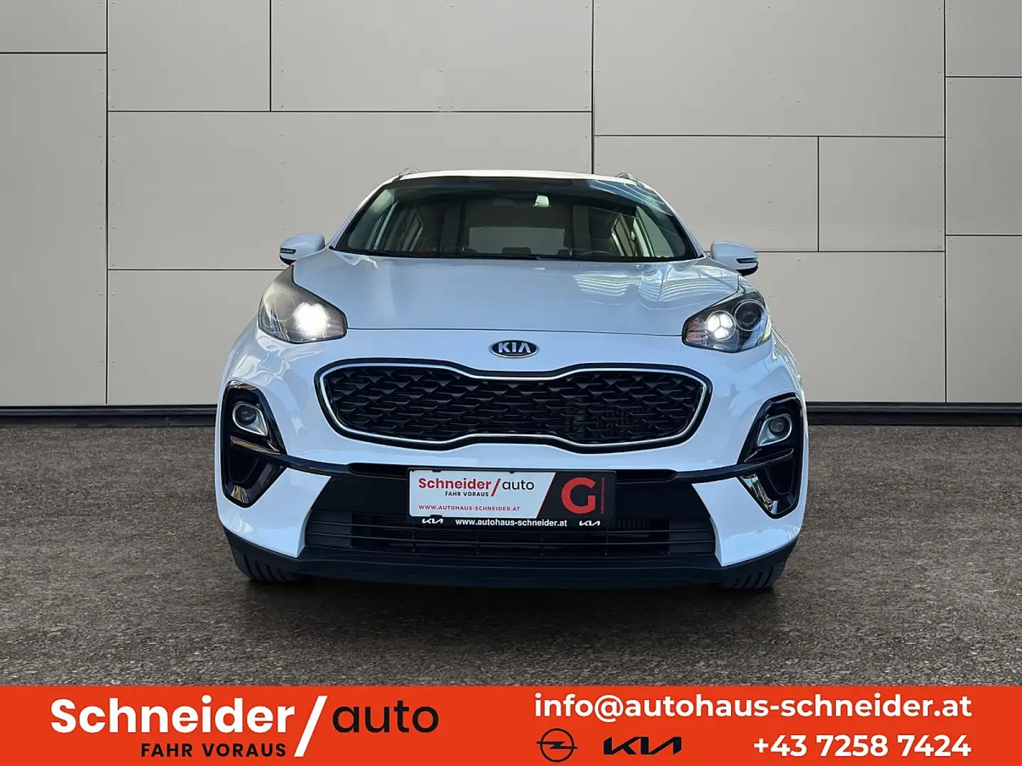 Kia Sportage 1,6 CRDI SCR Silber DCT Aut. Weiß - 2