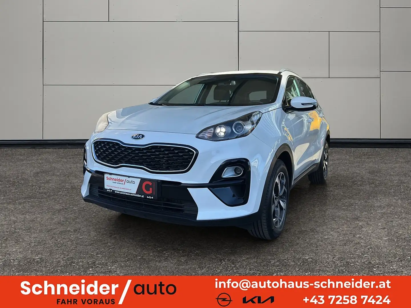 Kia Sportage 1,6 CRDI SCR Silber DCT Aut. Weiß - 1