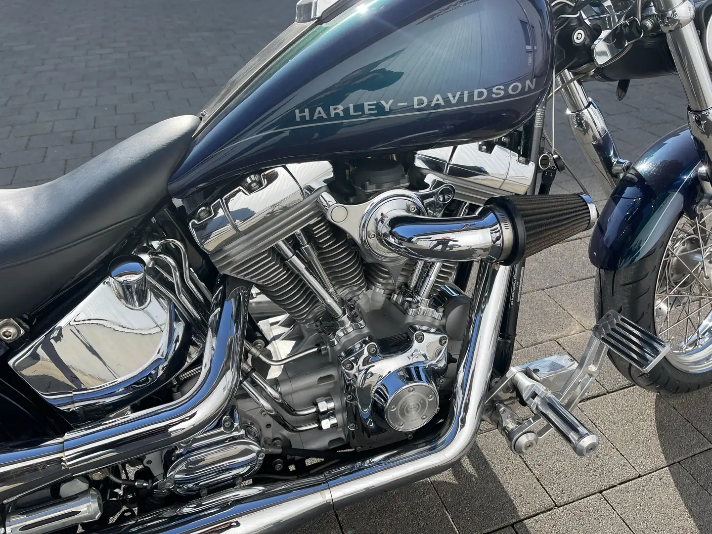 Harley-Davidson Softail Blu/Azzurro - 1