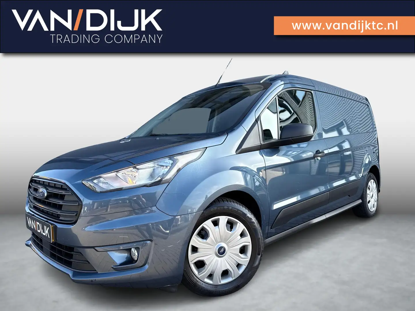 Ford Transit Connect 1.5 EcoBlue L2 Trend ✓Automaat ✓Navigatie ✓Camera Blauw - 1