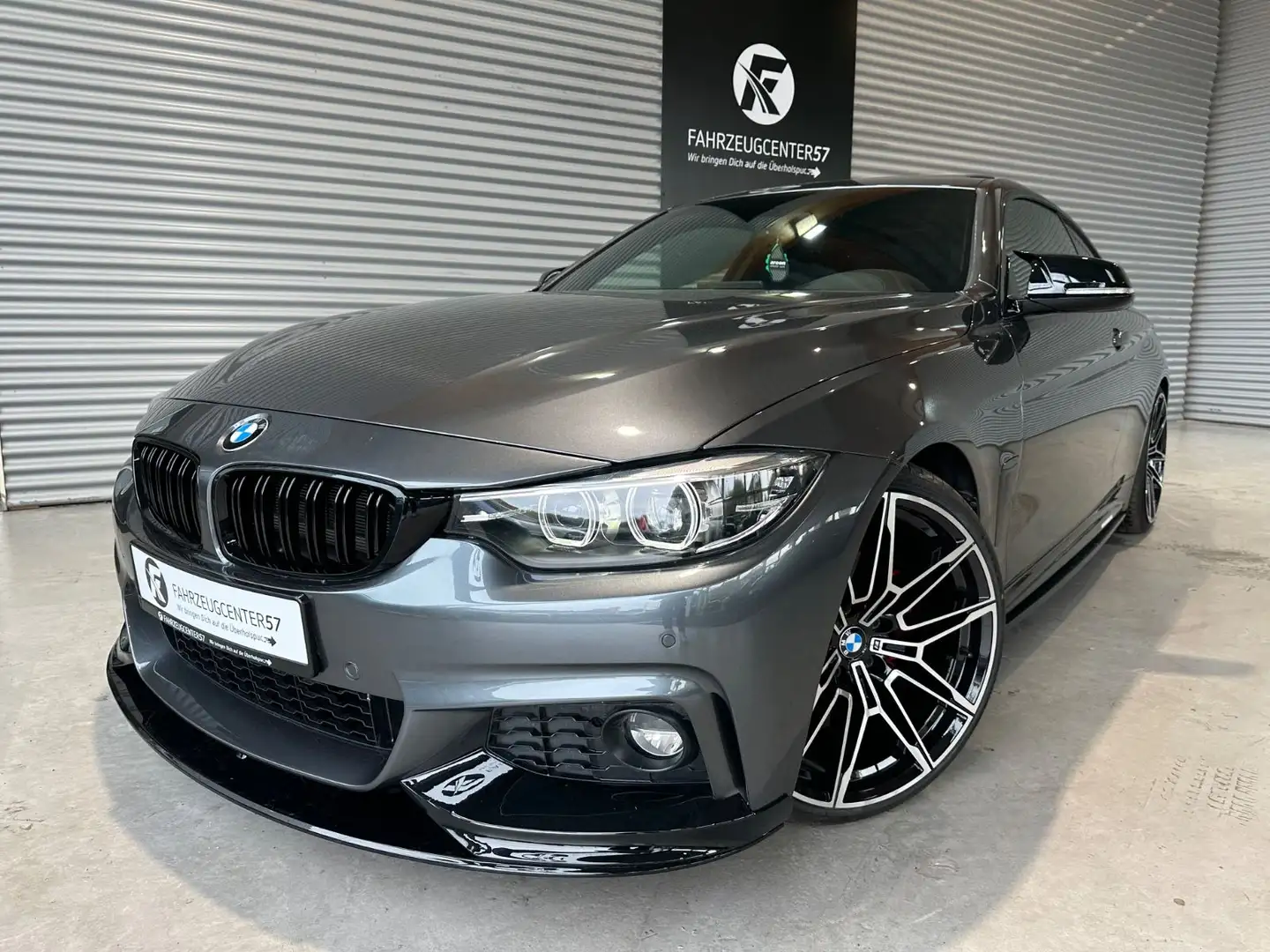 BMW 430 i Coupé M-PERFORMANCE/CARPLAY/RFK/LED Gris - 1