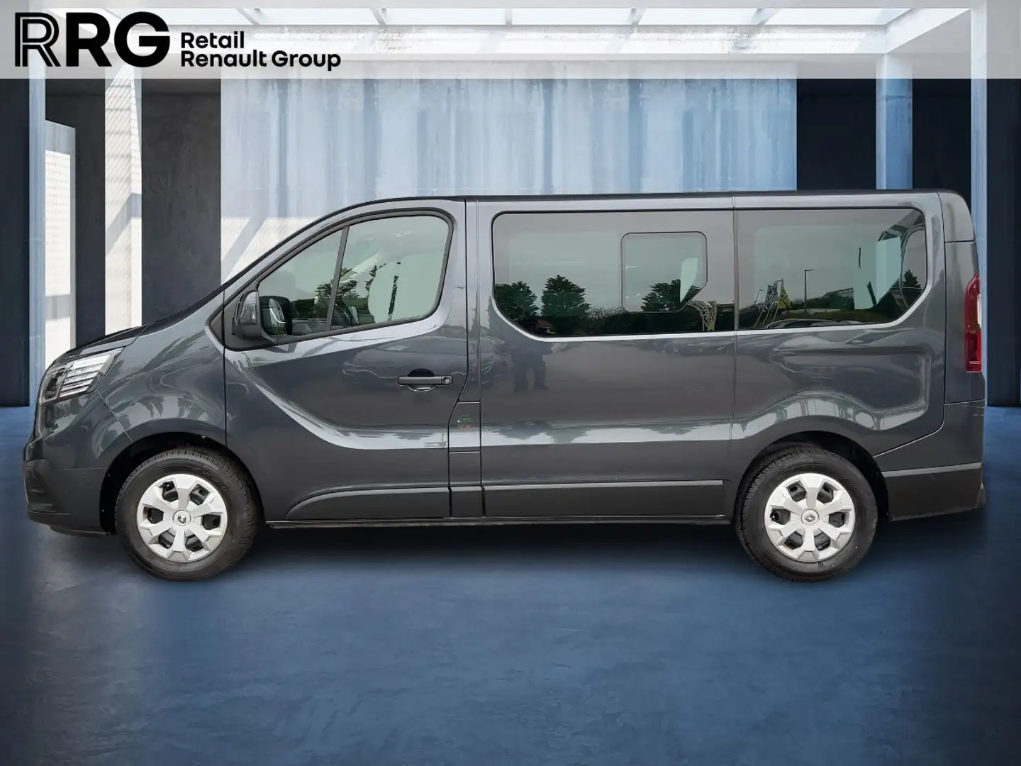 Renault Trafic 2.0 BLUE dCi 150 L1H1 3,0t (8/9 Sitze) Grau - 2