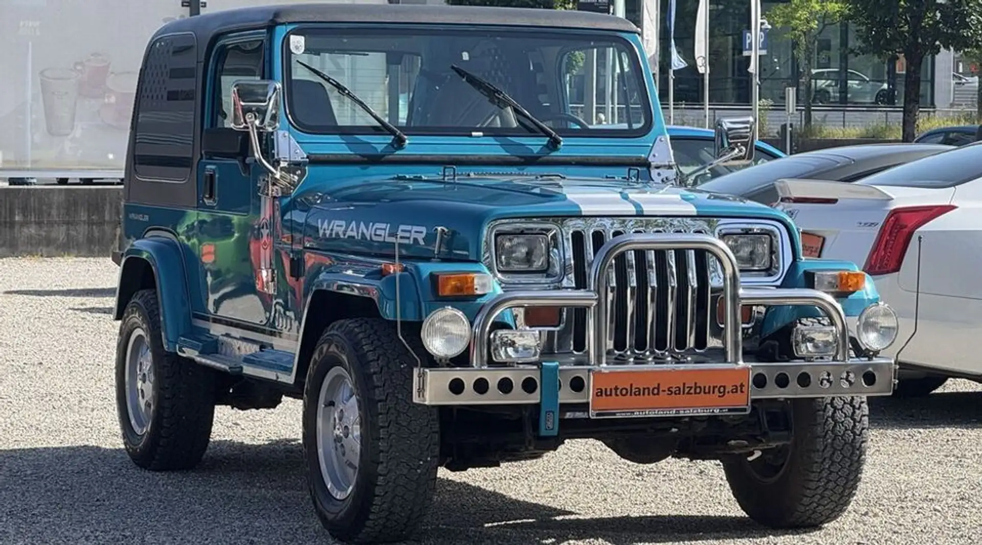 Jeep Wrangler YJ Sehr guter Zustand! Bleu - 1