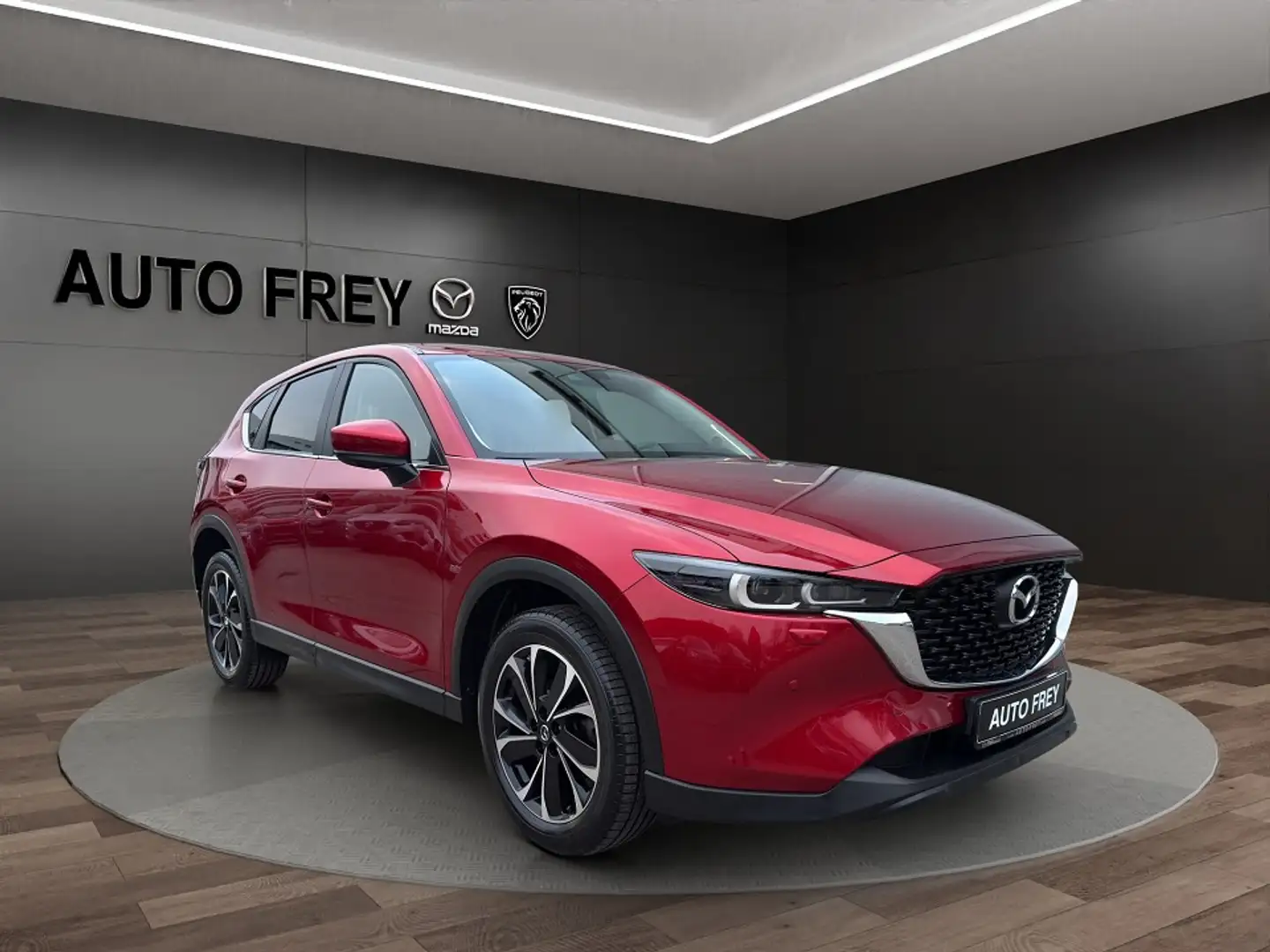 Mazda CX-5 194PS AdVantage AT+AWD 360°+AHK+ACAA+KLIMA+MRCC+NA Rot - 1