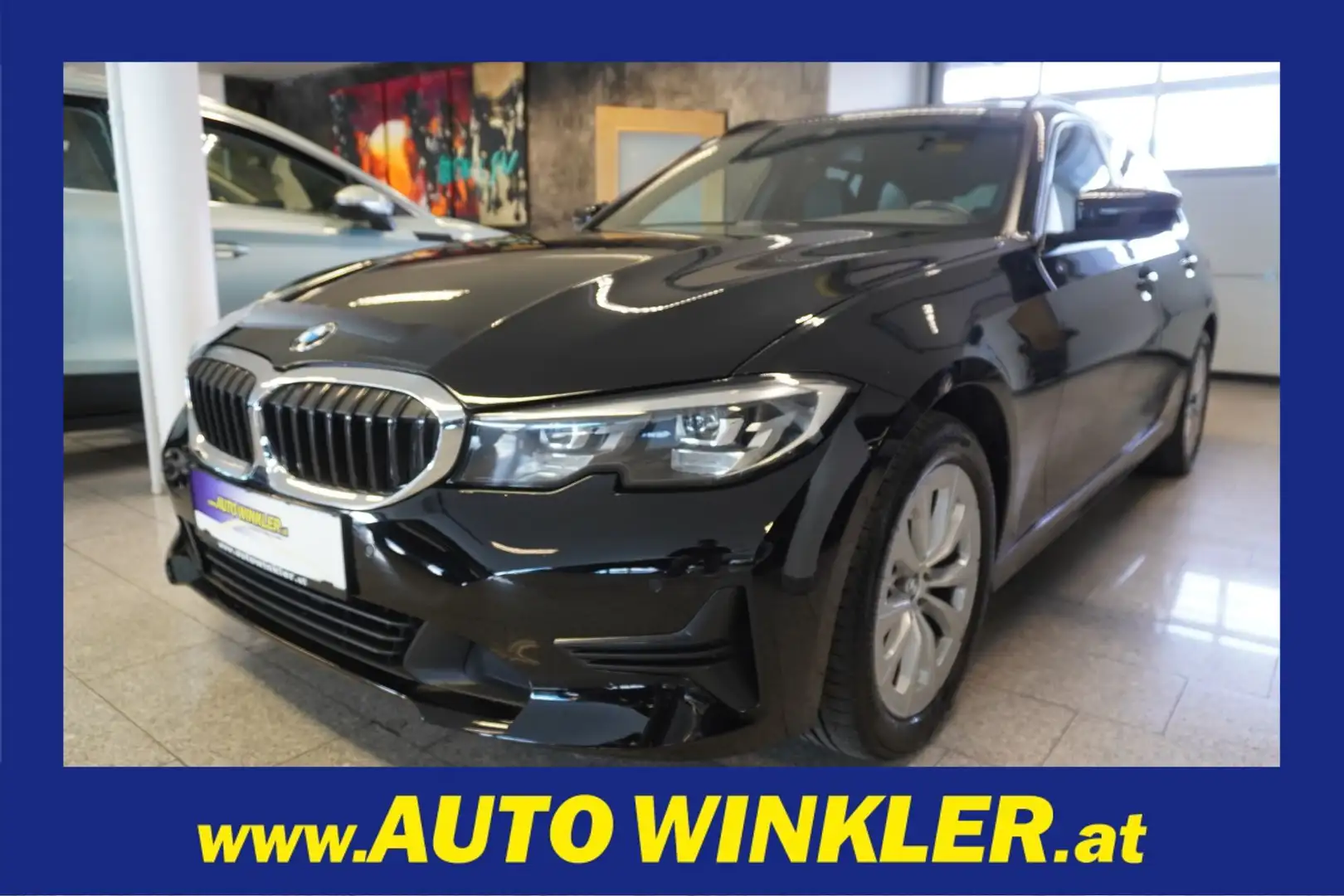 BMW 320 d xDrive Touring Aut. AHK/PDC/Navi Schwarz - 1